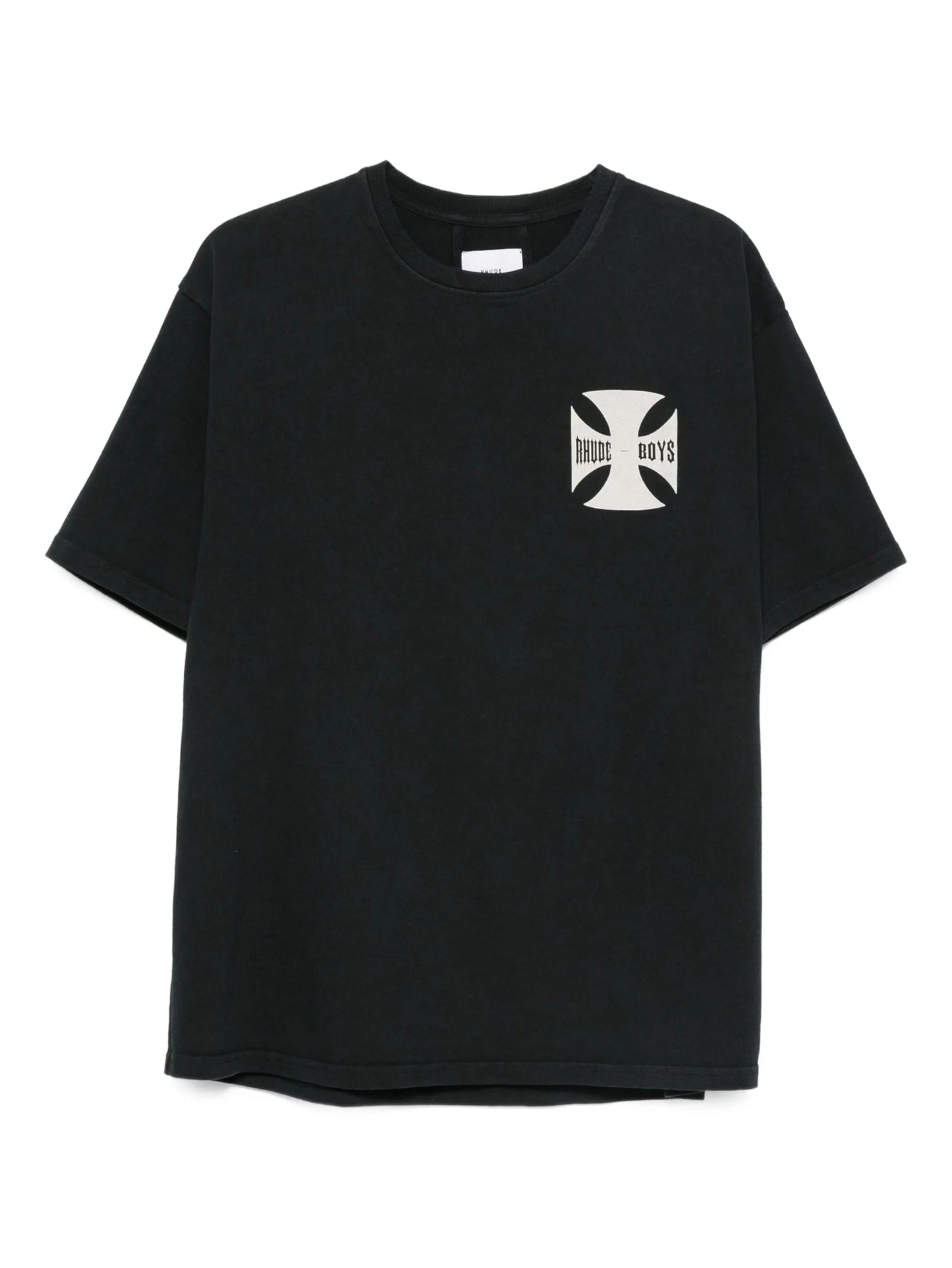 cross-embellished T-shirt
