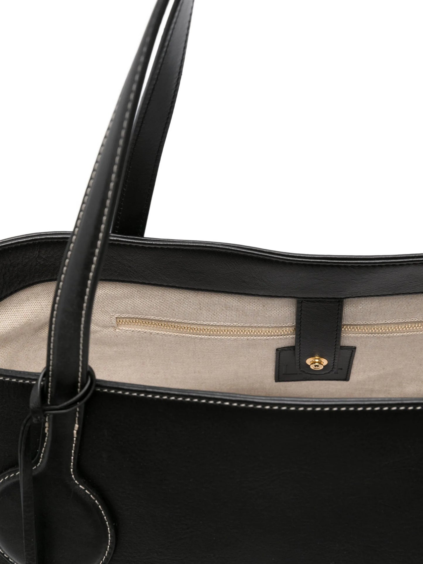 sprout charm tote bag