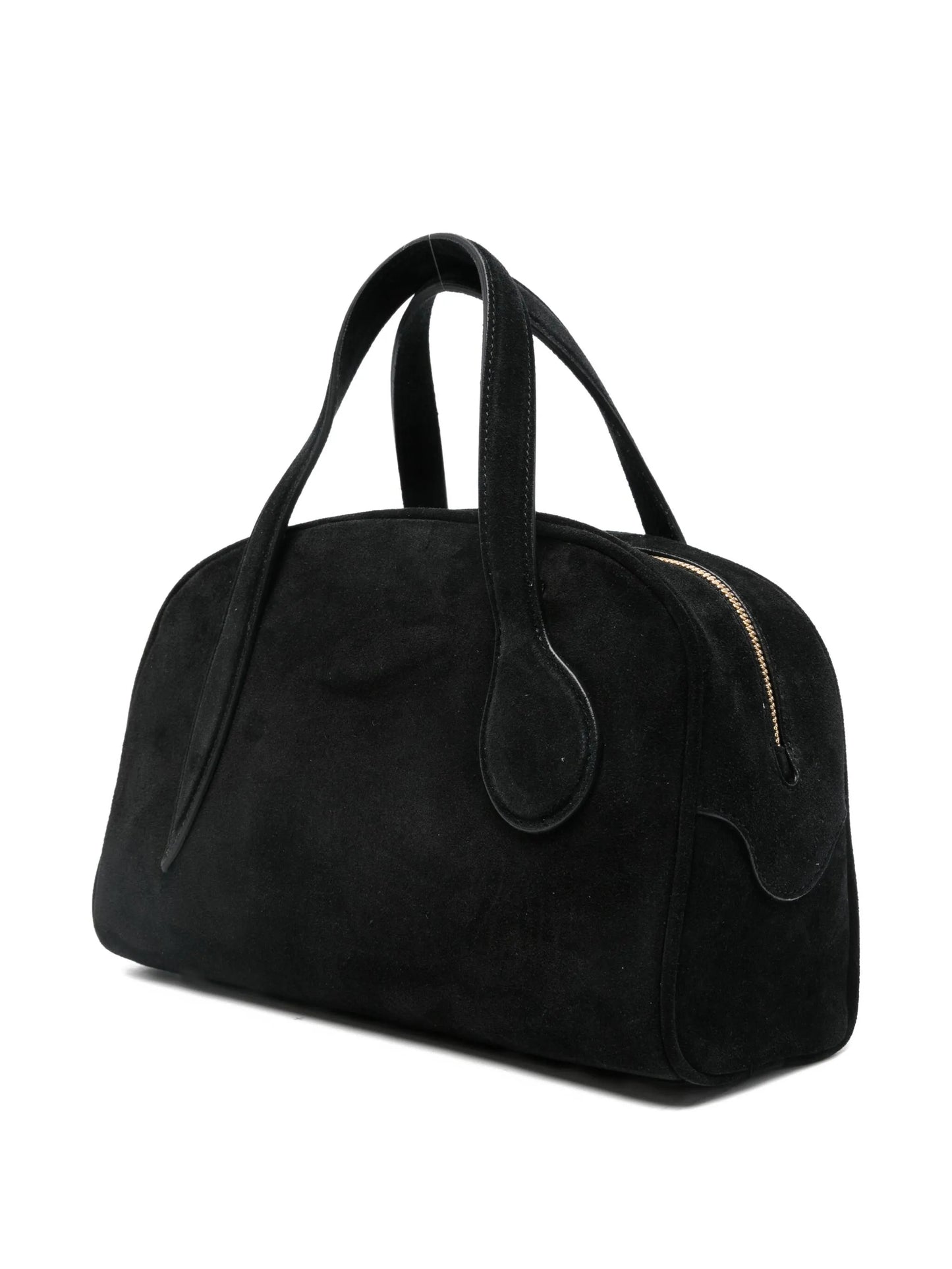 mini suede satchel bag