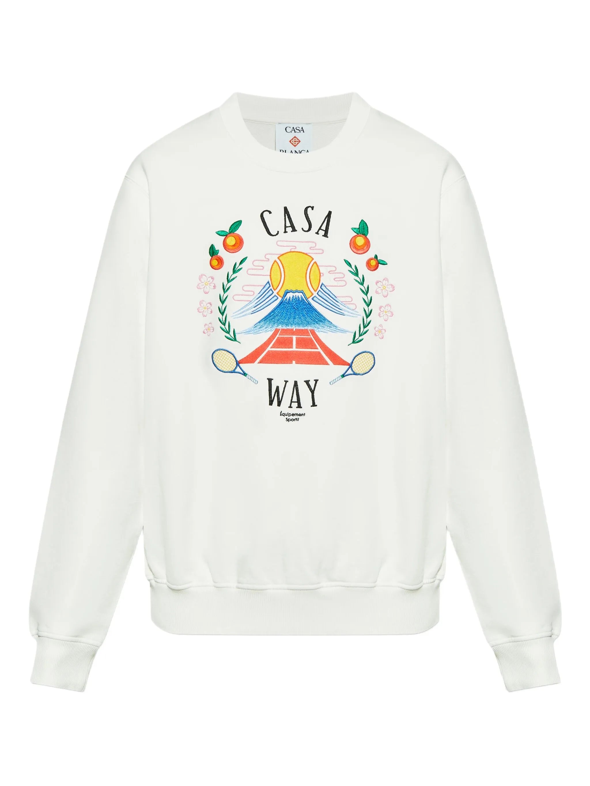 graphic-print sweatshirt