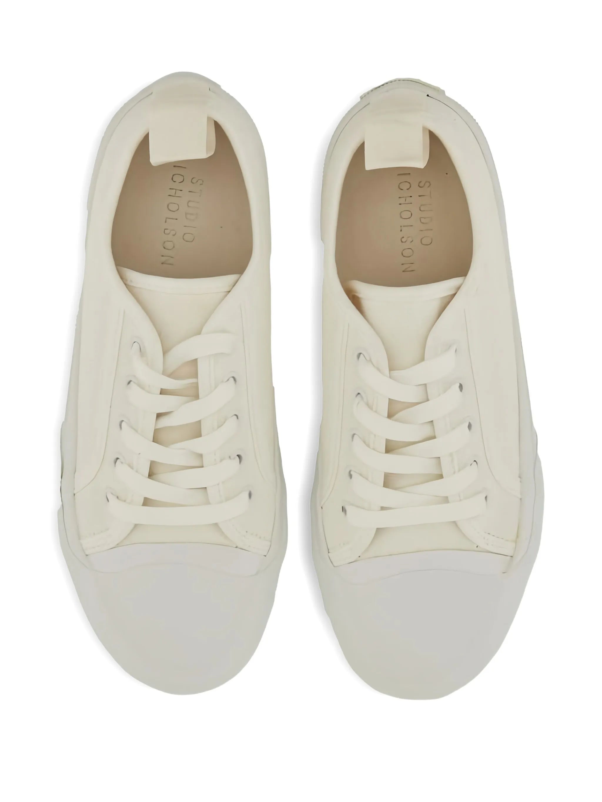 canvas low-top sneakers