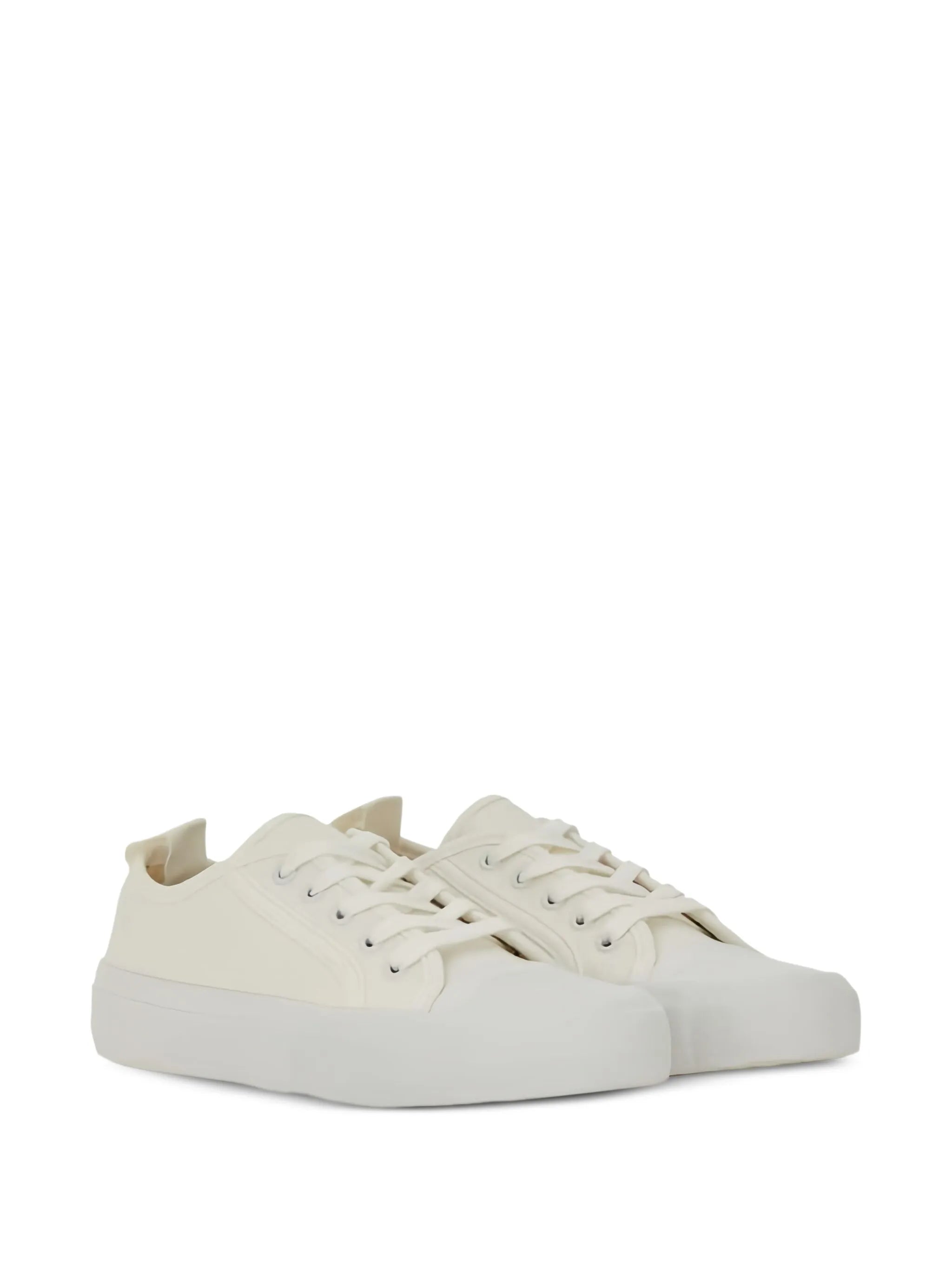 canvas low-top sneakers