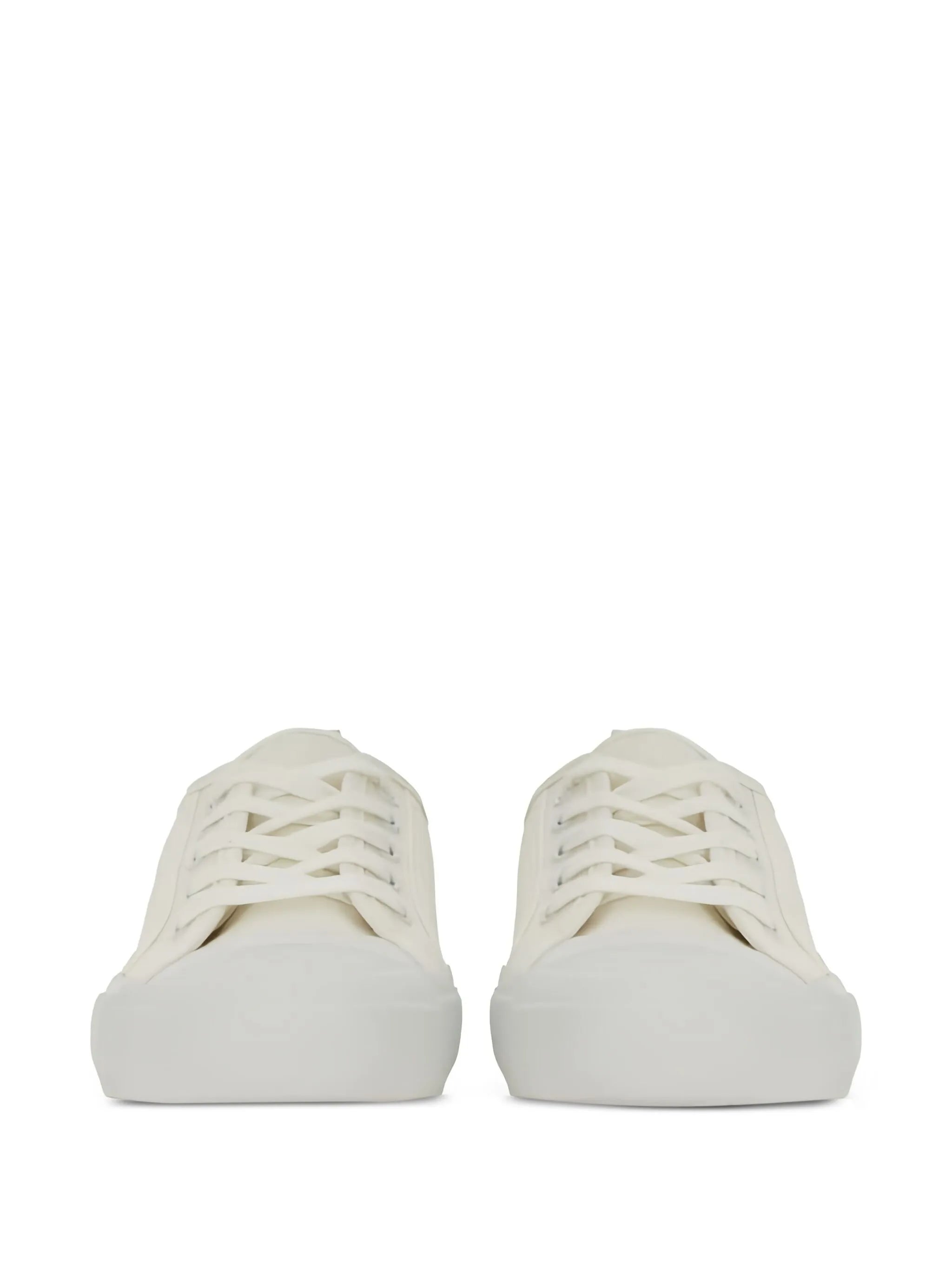 canvas low-top sneakers