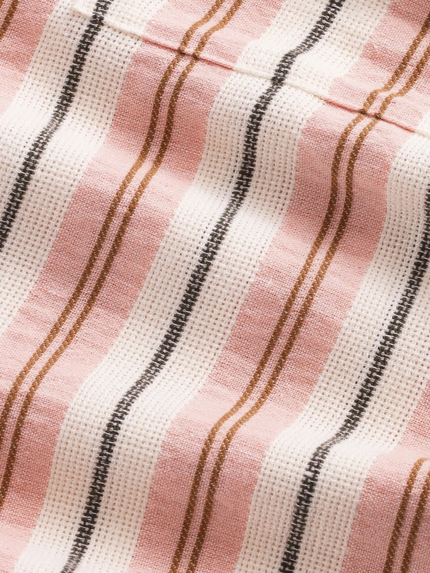 striped button-up shirt