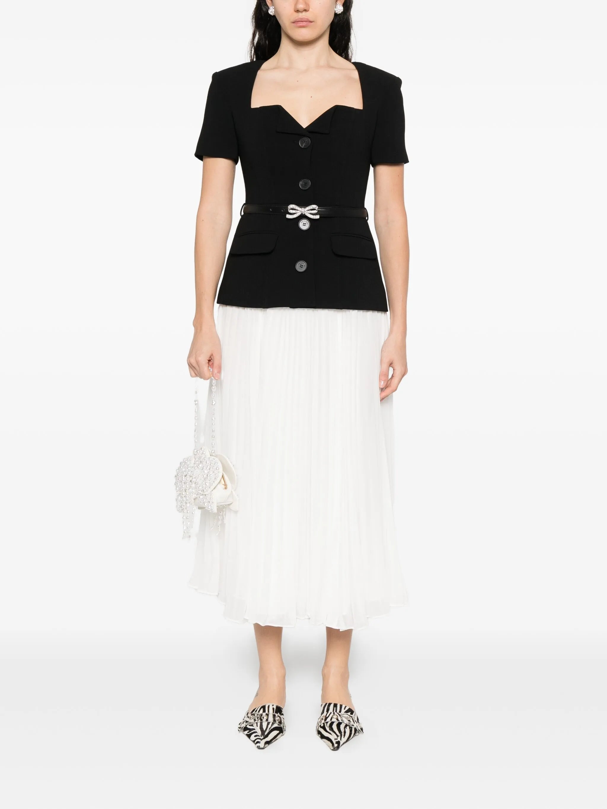 short sleeve midi dress