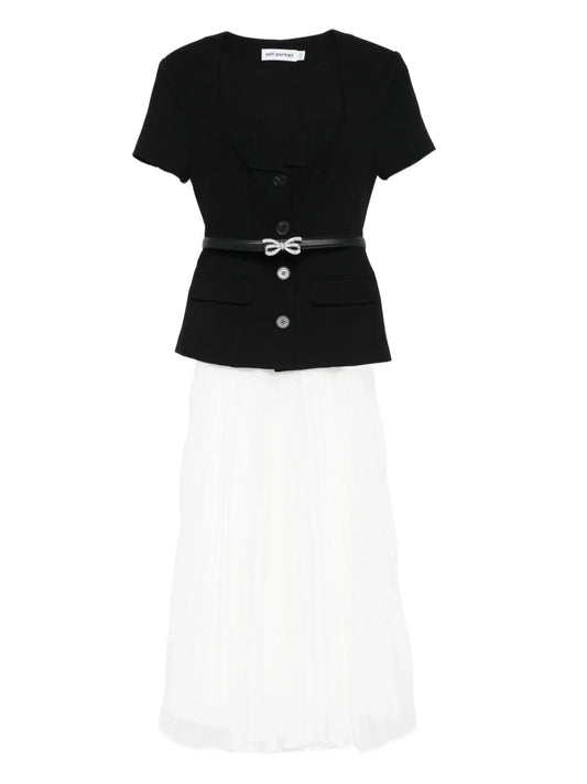 short sleeve midi dress