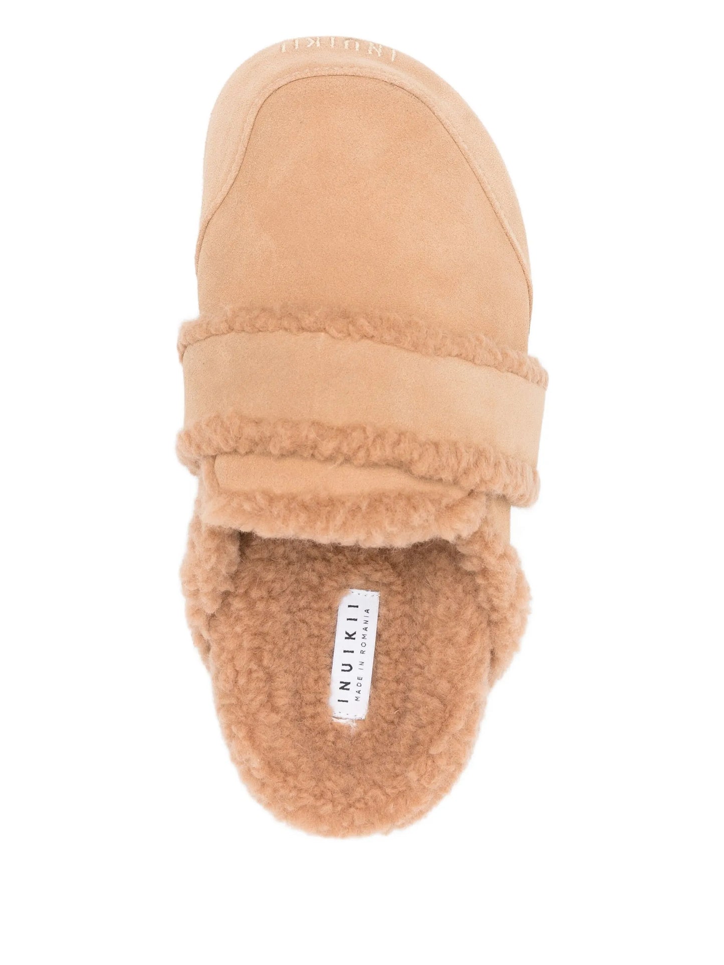 Chunky suede loafers