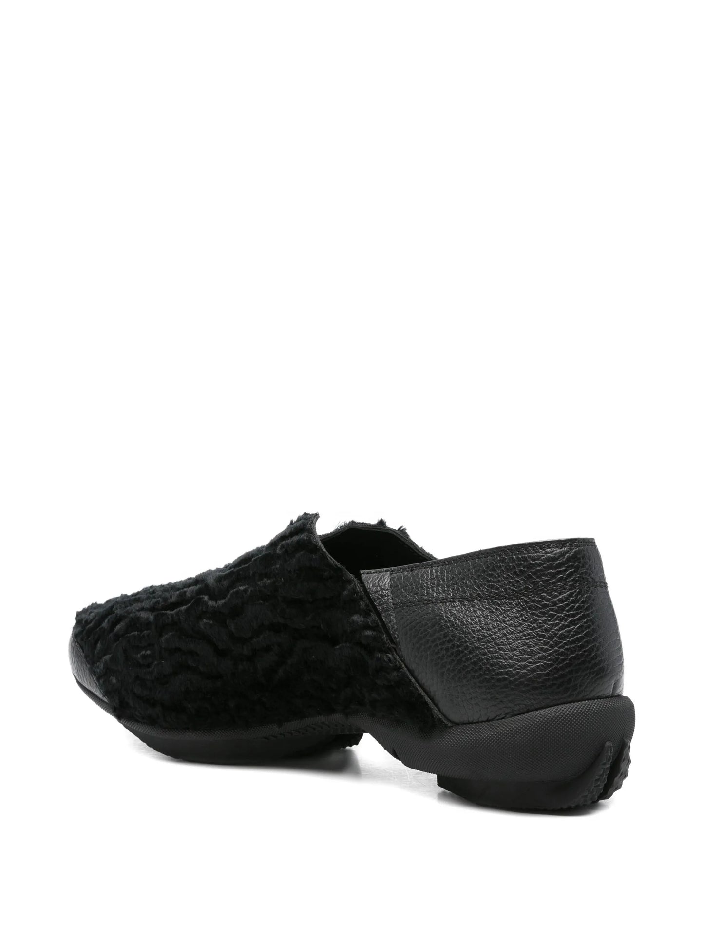 Vig textured slip-on loafers