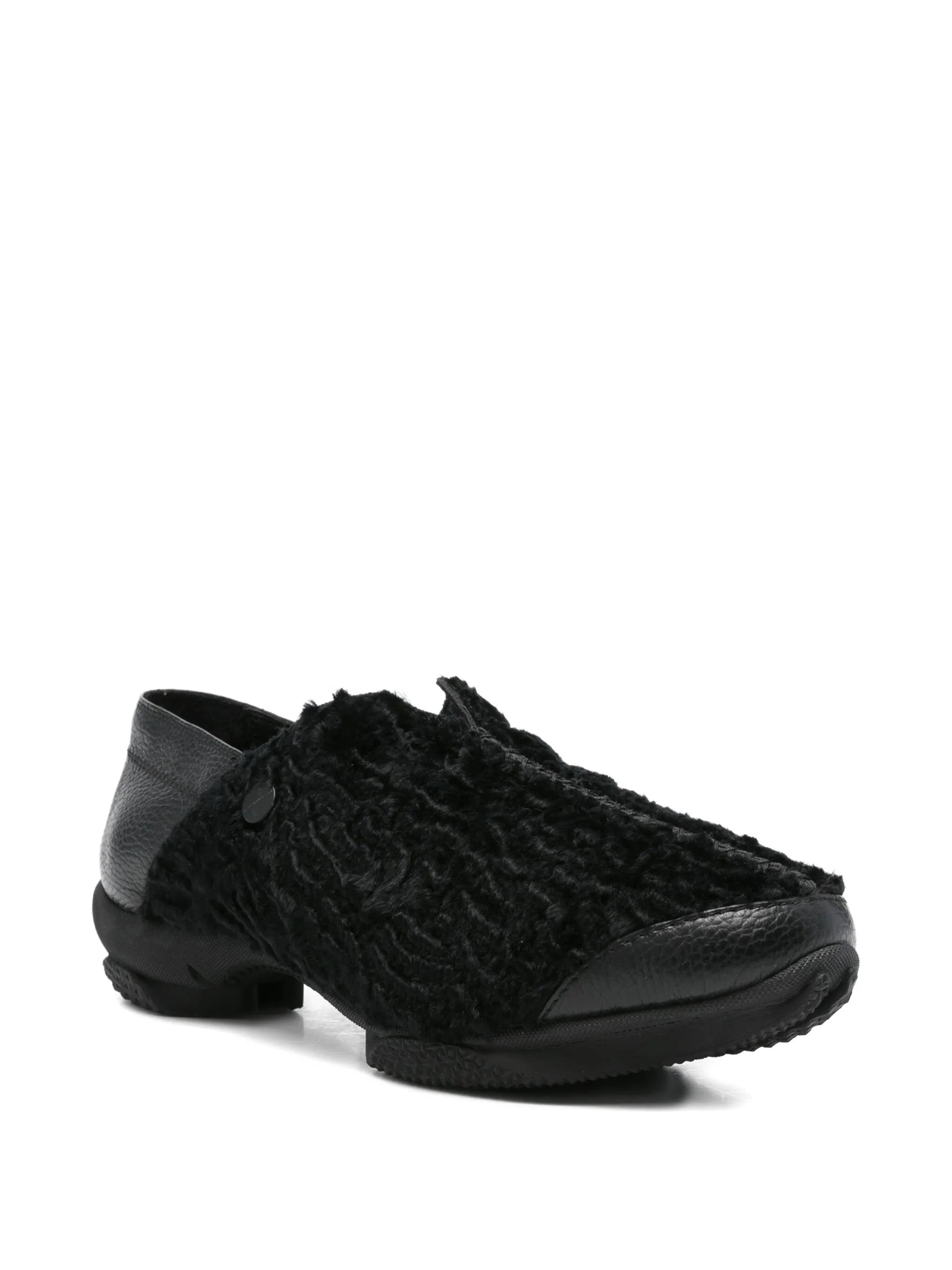 Vig textured slip-on loafers