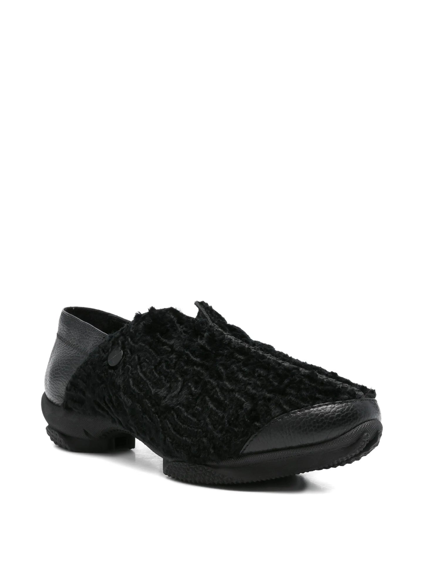 Vig textured slip-on loafers