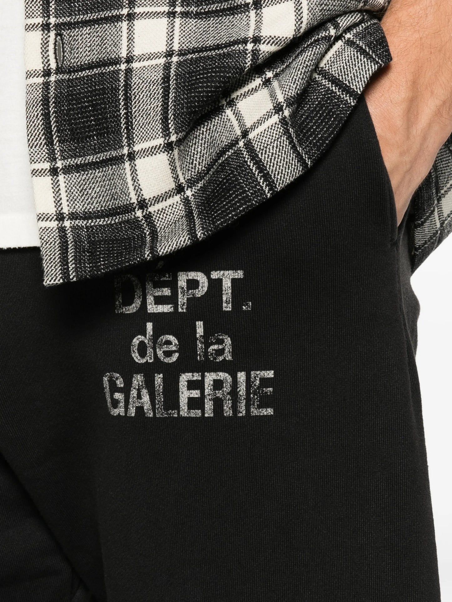 graphic-print track pants