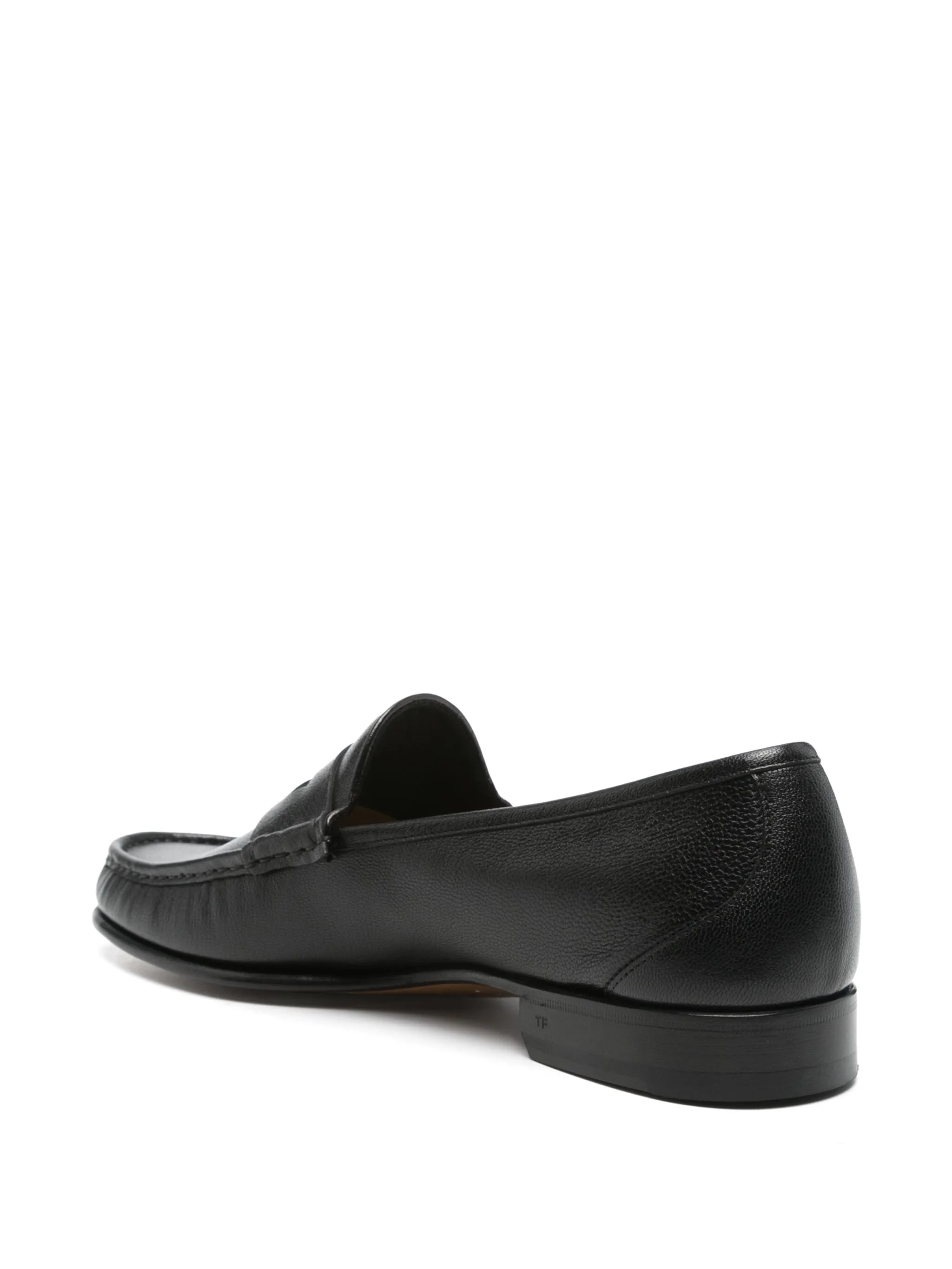 leather loafers
