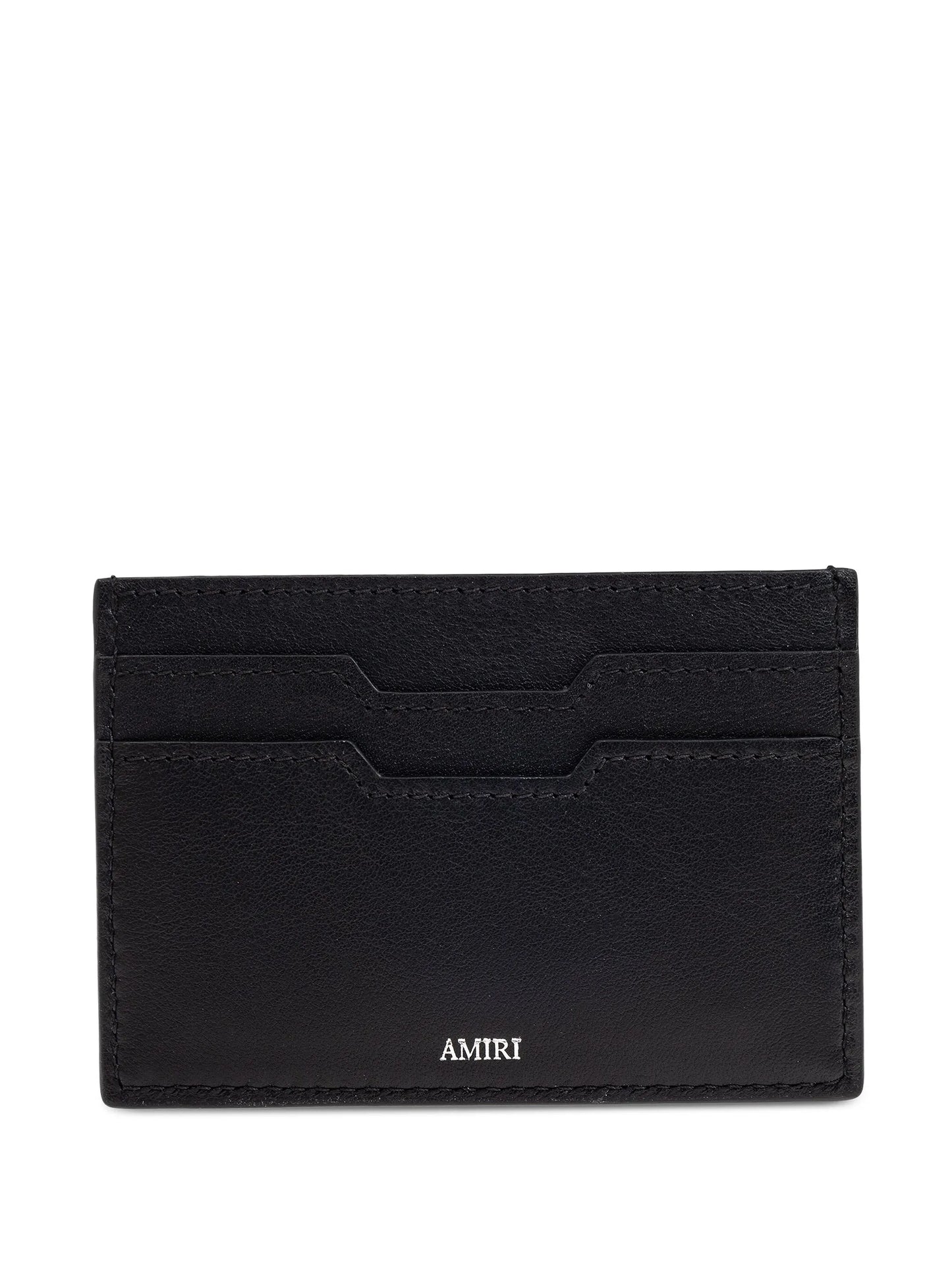logo-embellished cardholder