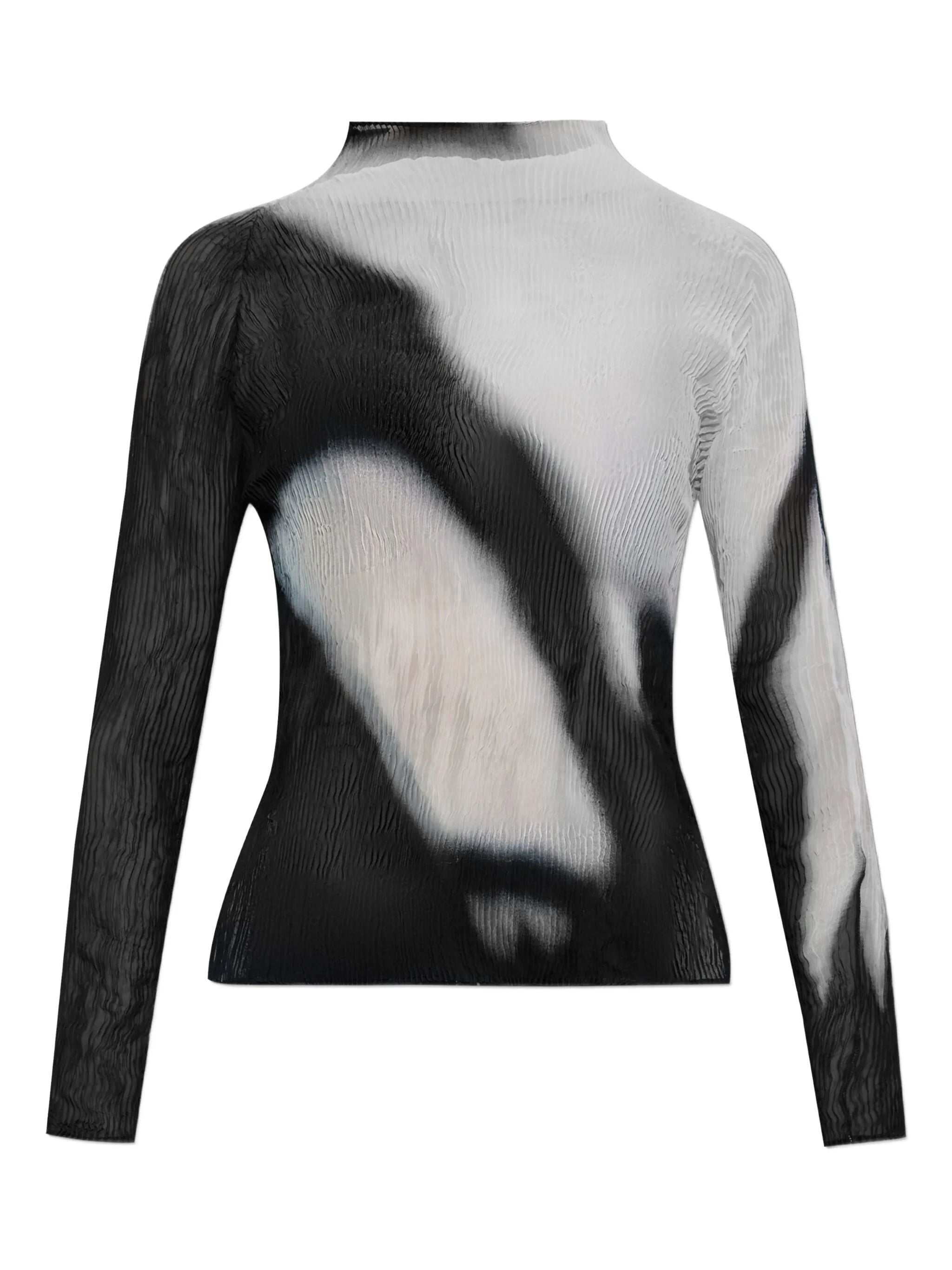 Shadow Study abstract-print long-sleeve top