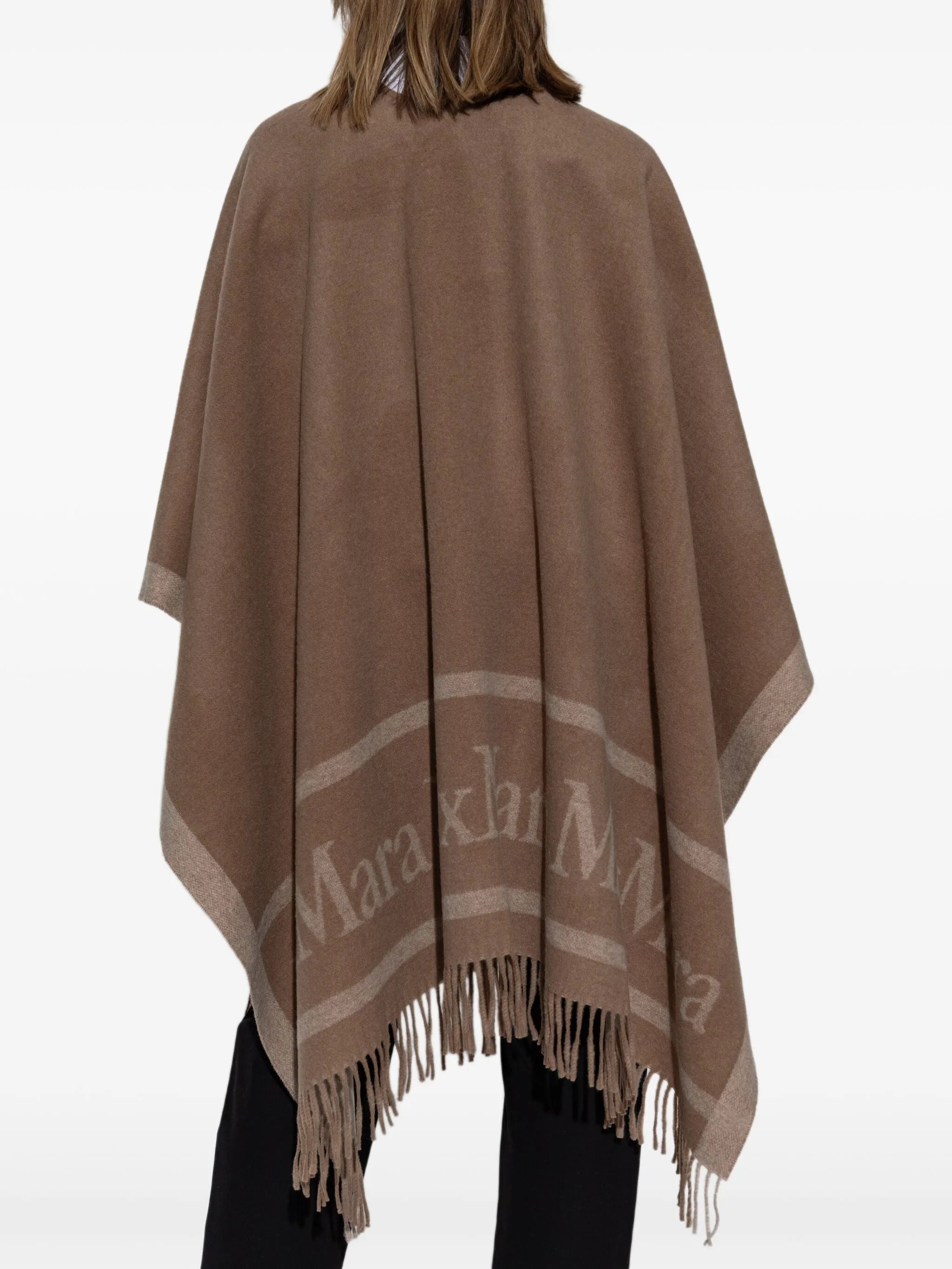 fringed shawl poncho
