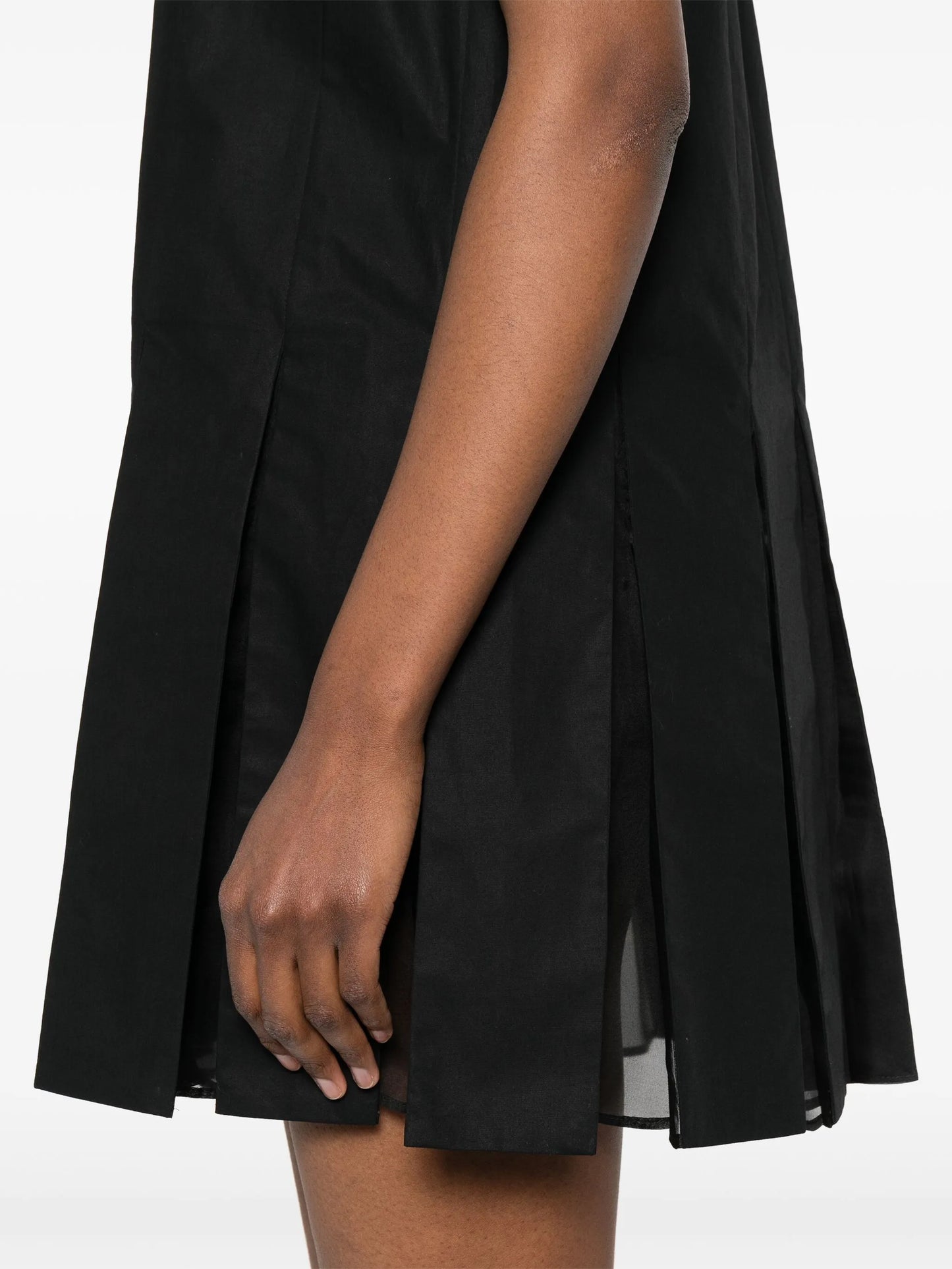 cotton mini shirt dress