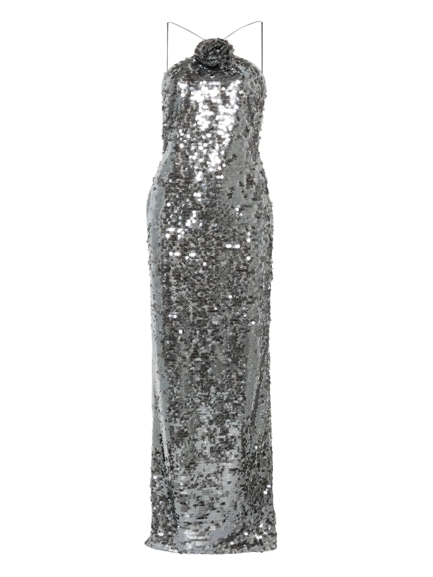 sequin-embellished maxi dress