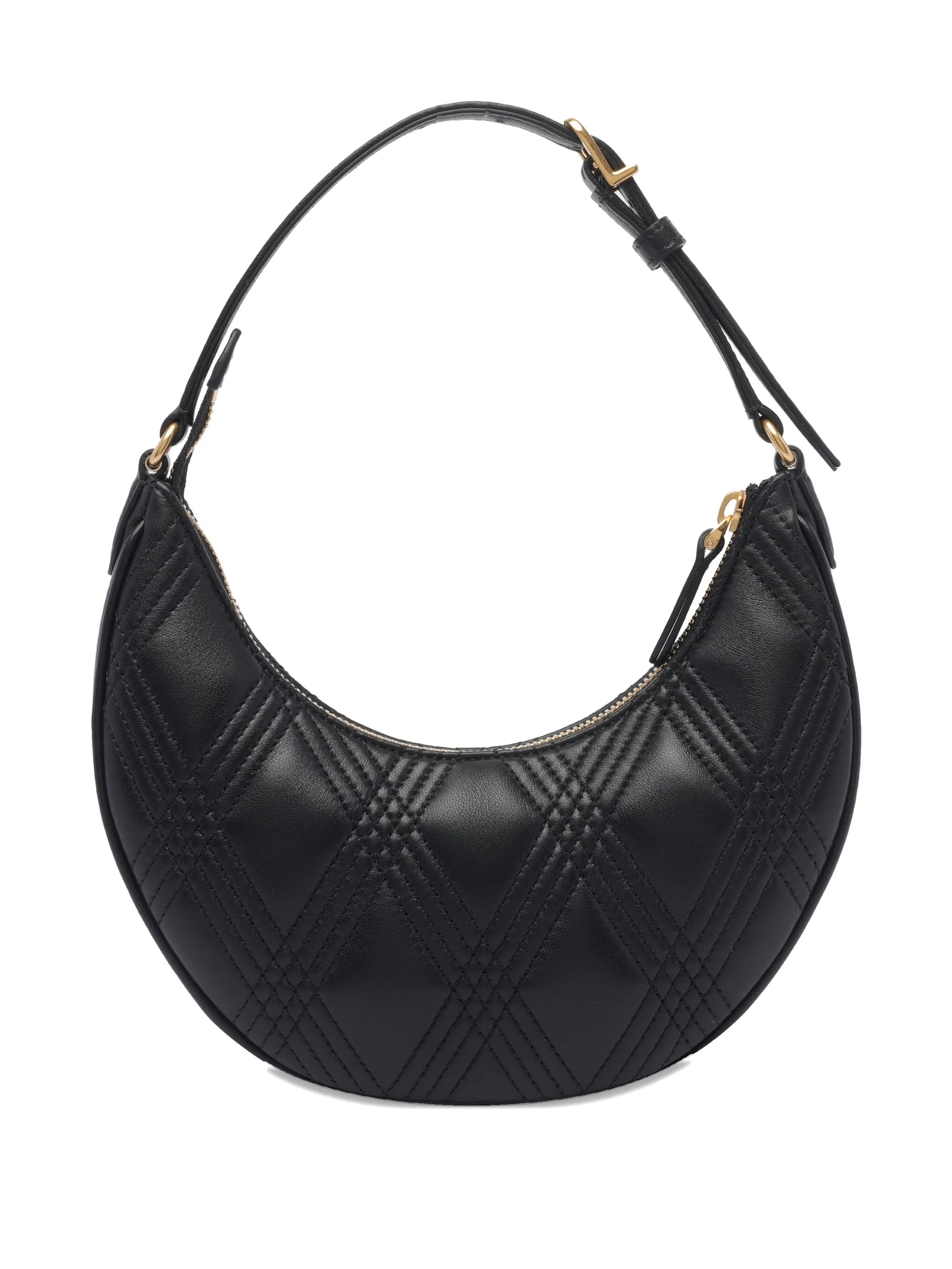 quilted leather shoulder bag