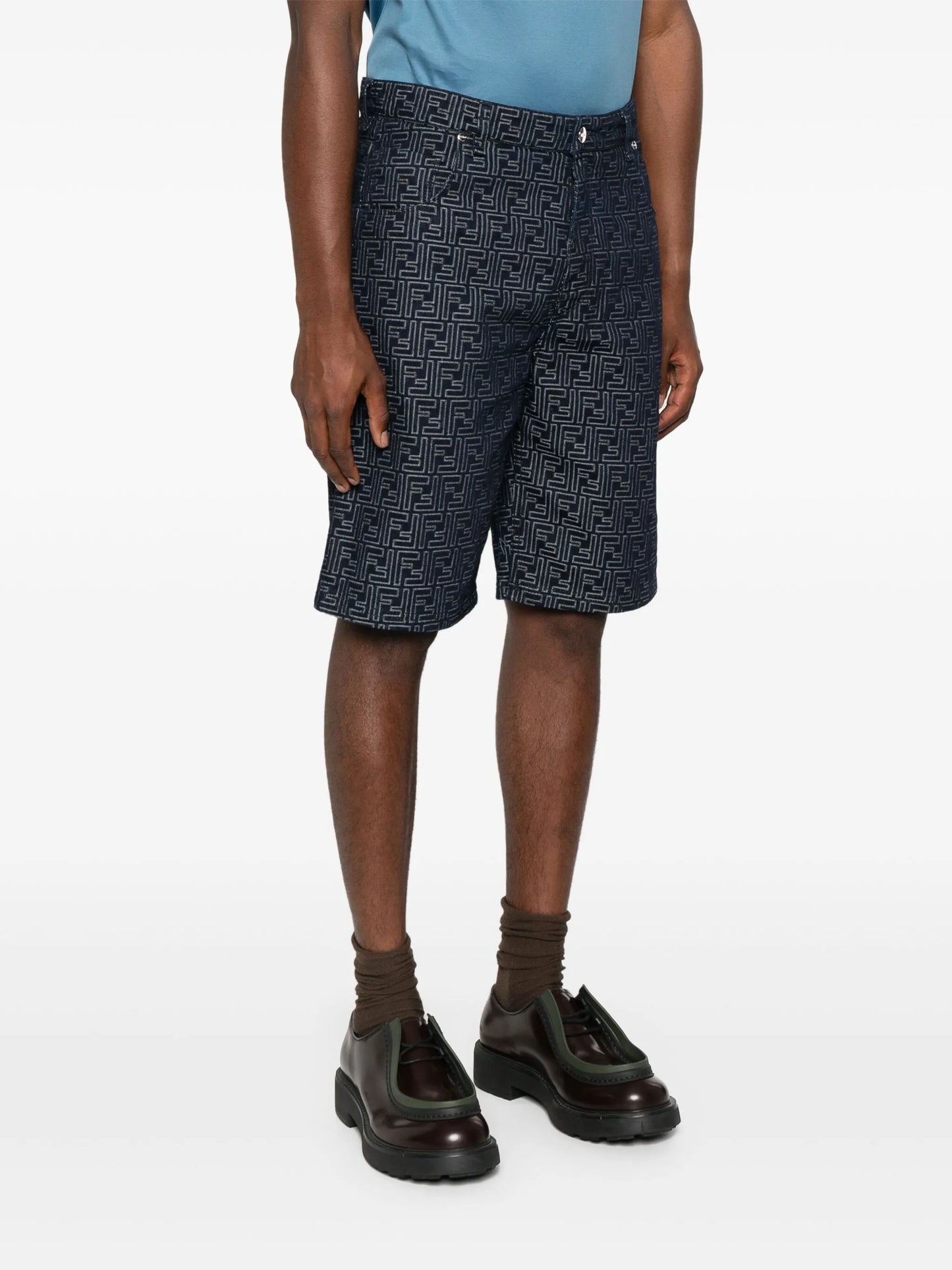 embroidered bermuda shorts