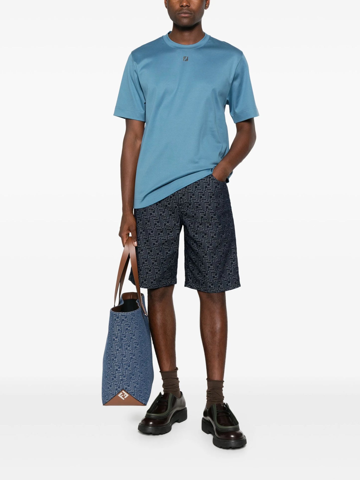 embroidered bermuda shorts