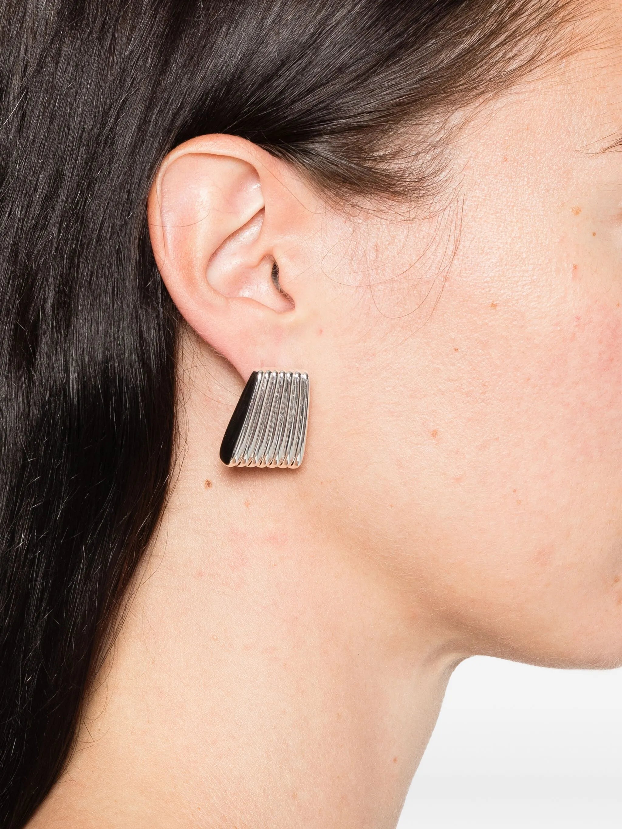 ribbed earrings
