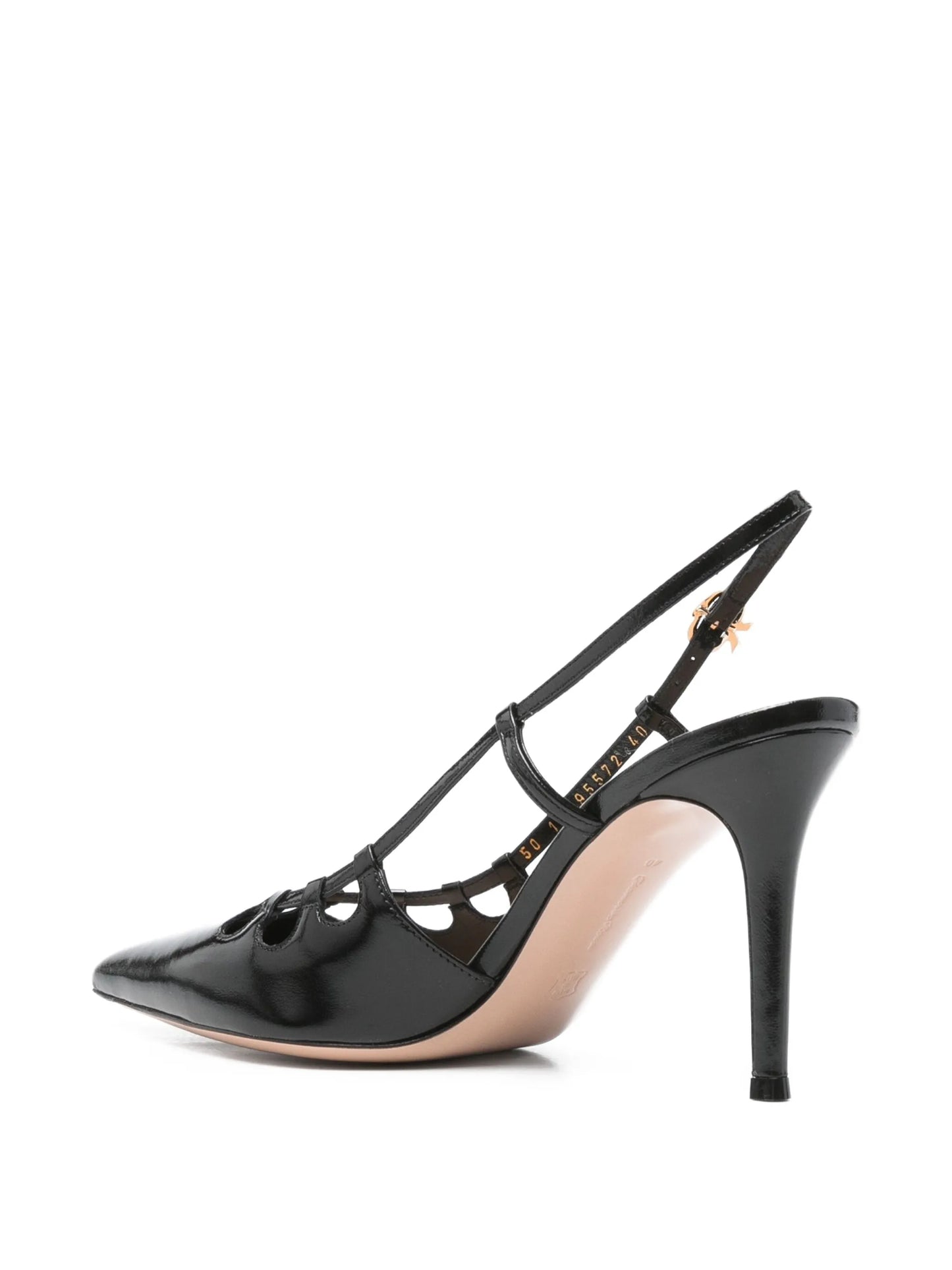 90mm slingback cut-out pumps
