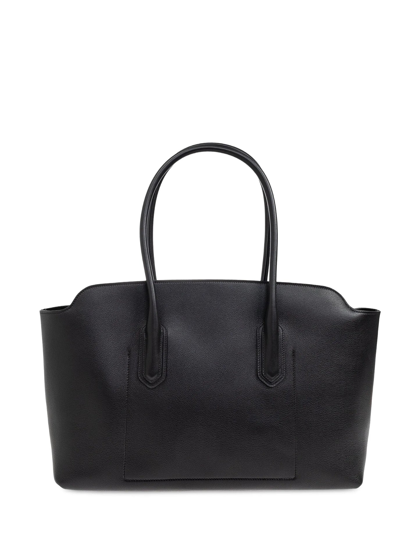 structured tote bag