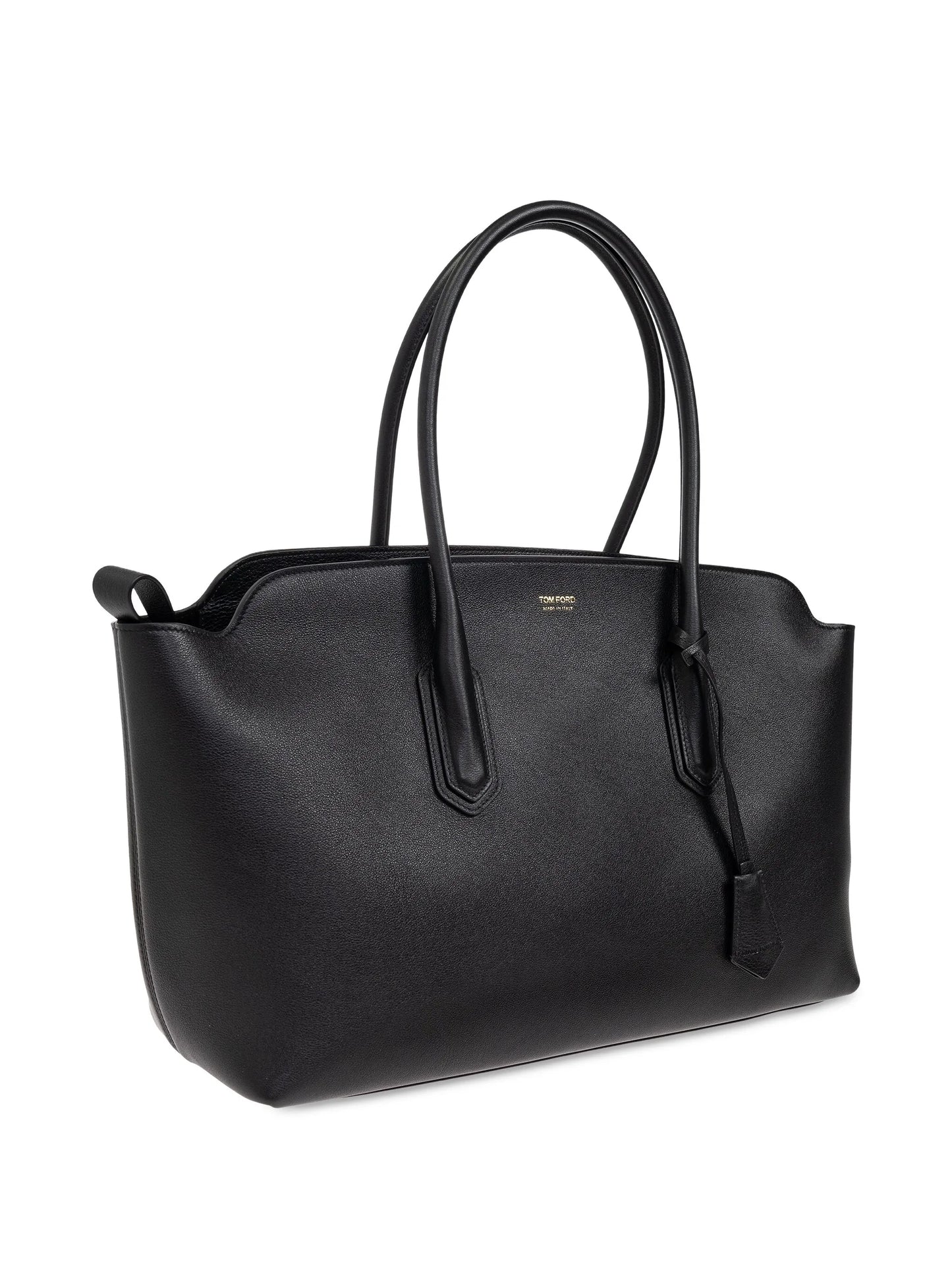 structured tote bag