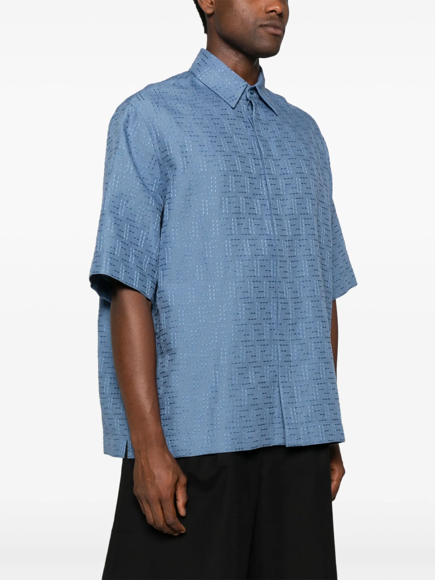 linen blend shirt
