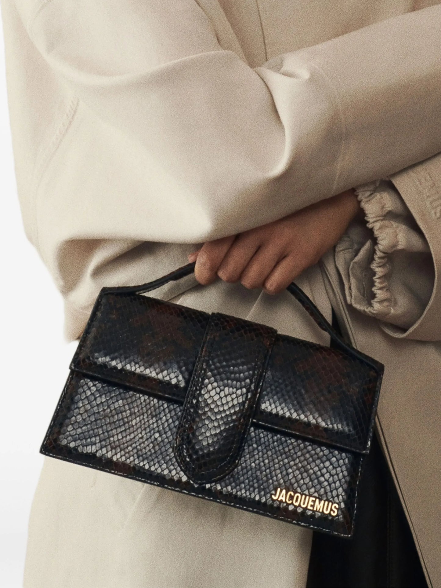 La Casa leather flap tote bag