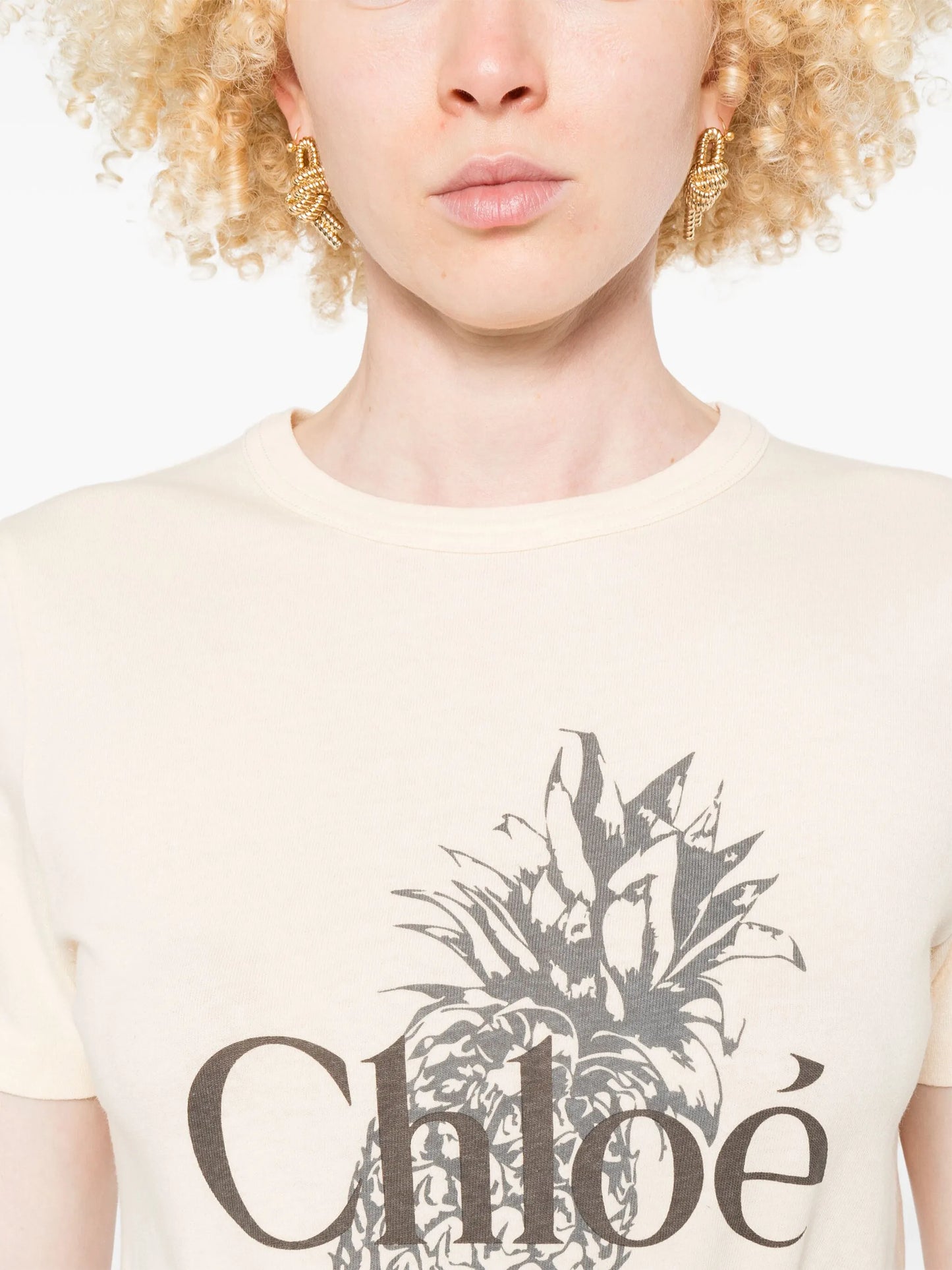 logo cotton T-shirt