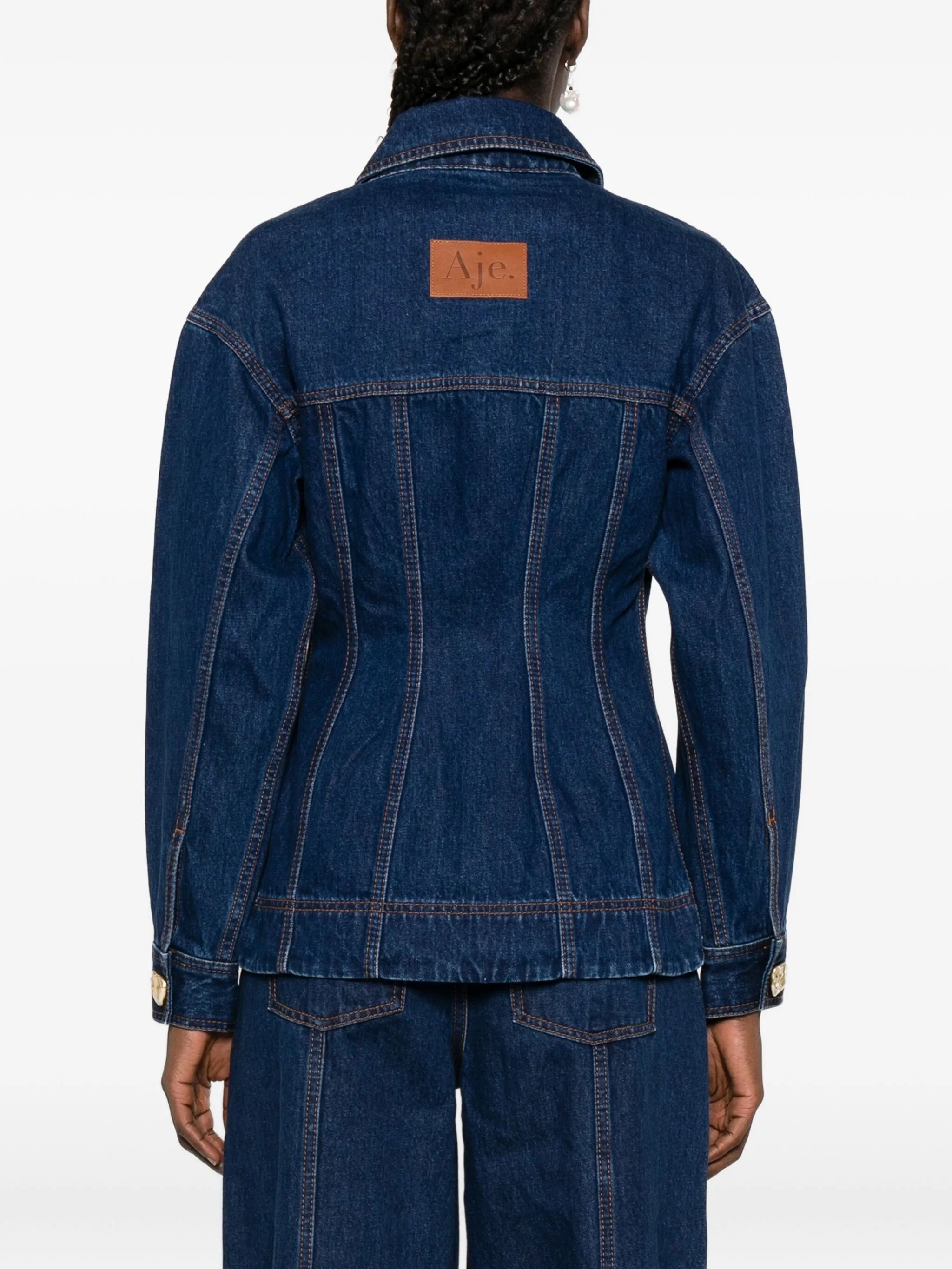 Gianna buttoned-up denim shirt