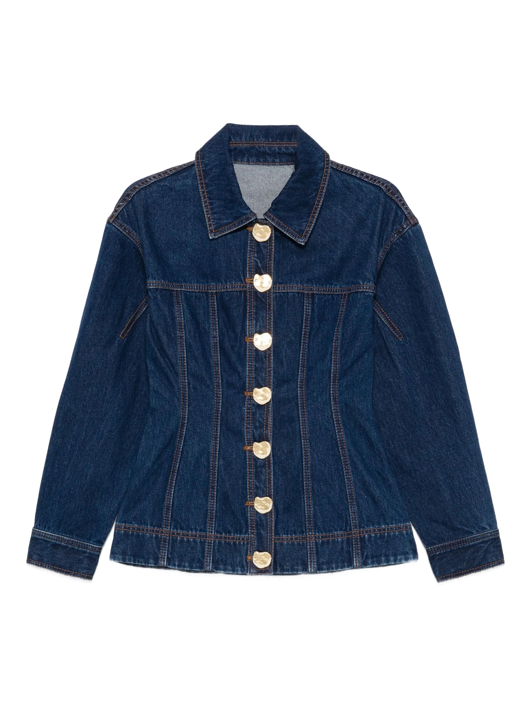 Gianna buttoned-up denim shirt