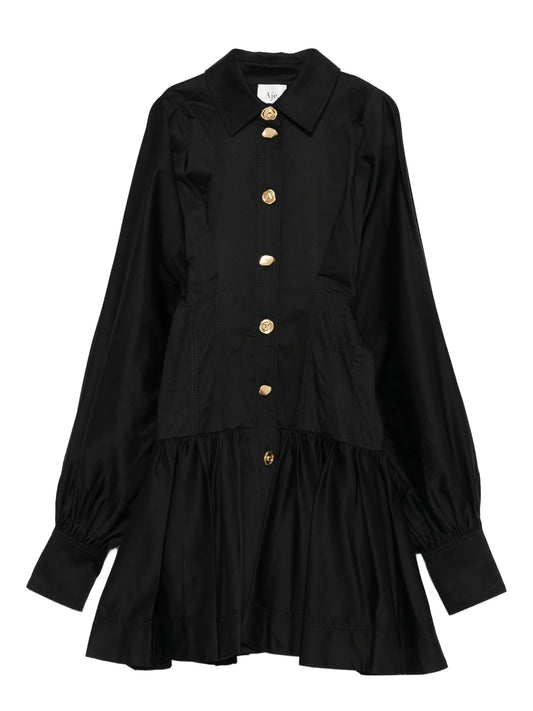 Alexa buttoned-up minidress