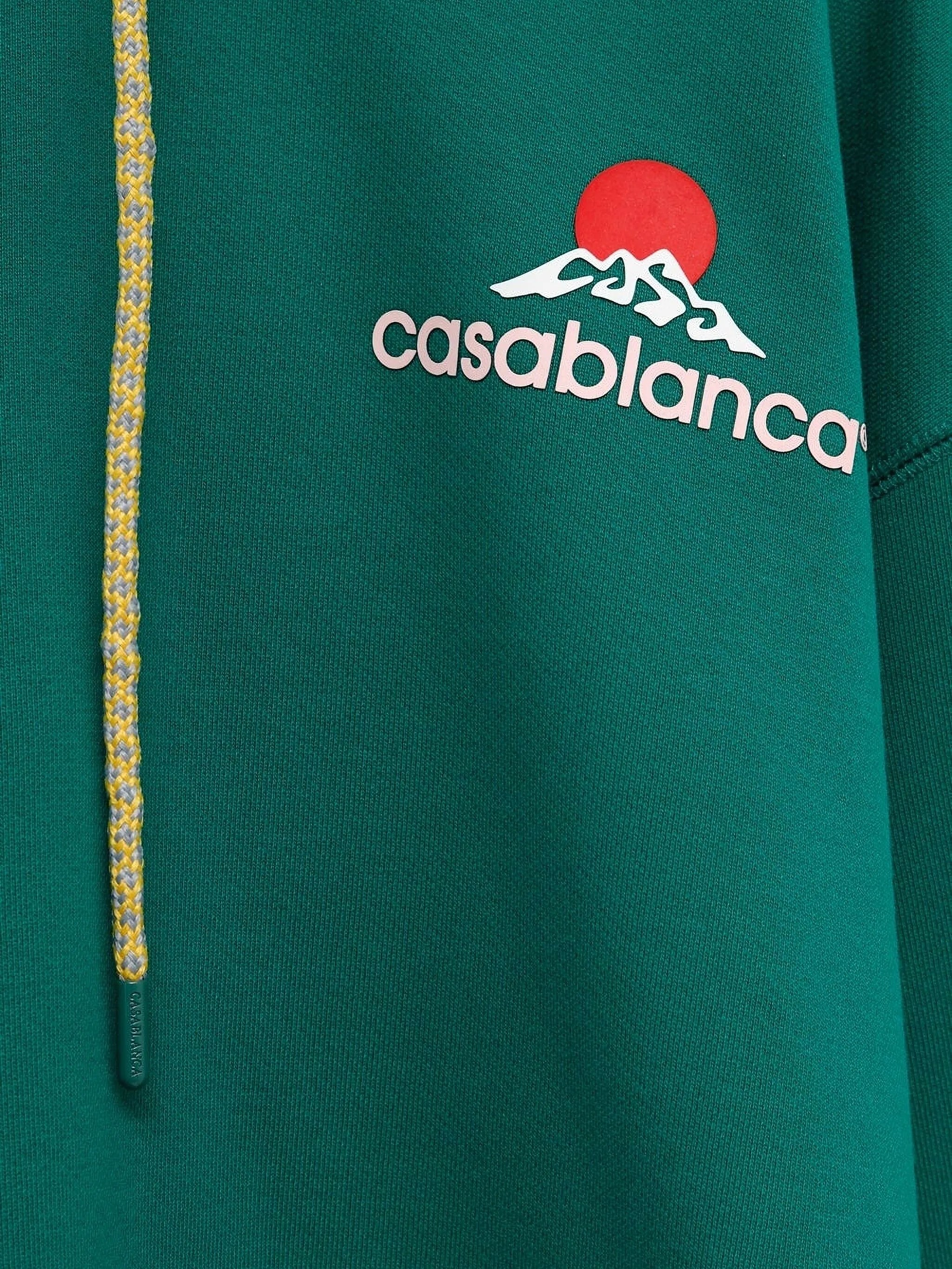 logo-print hoodie