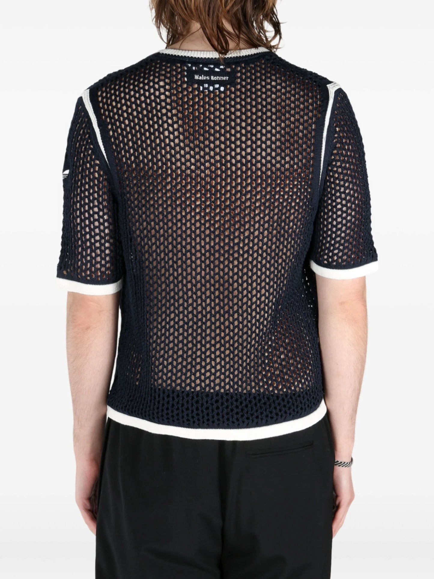 x Wales Bonner crochet T-shirt