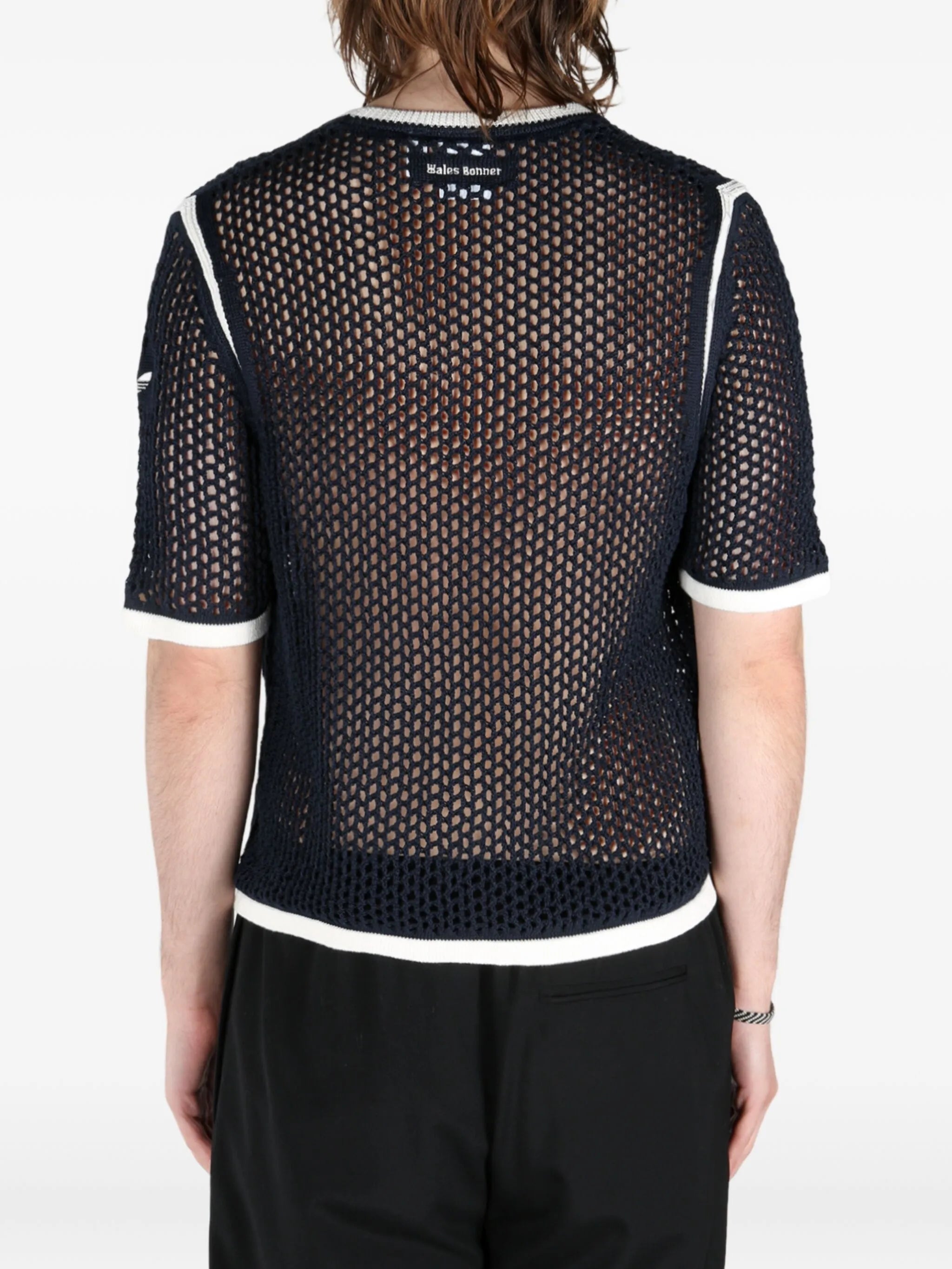 x Wales Bonner crochet T-shirt
