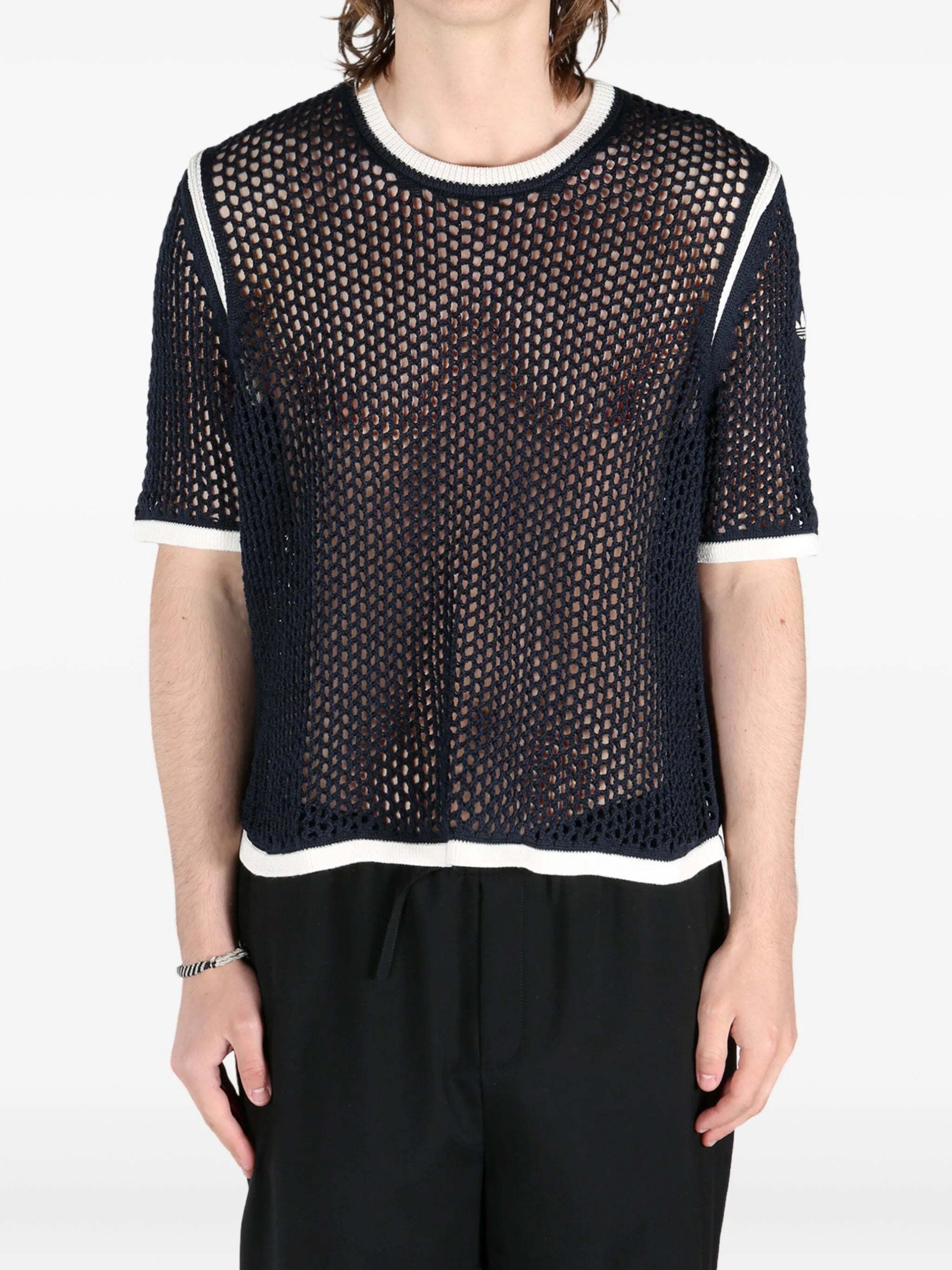 x Wales Bonner crochet T-shirt