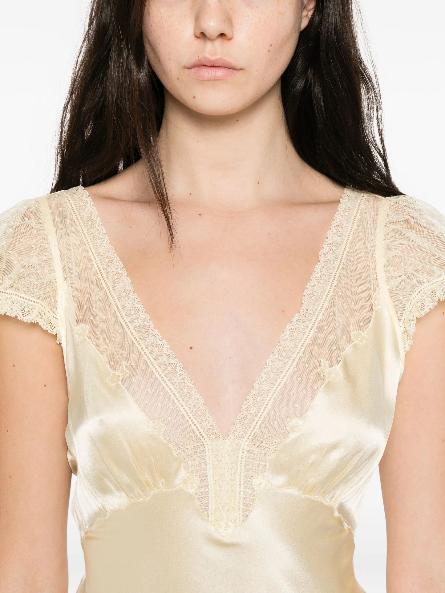 Corelia v-neck midi dress