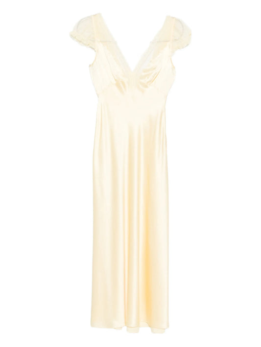 Corelia v-neck midi dress