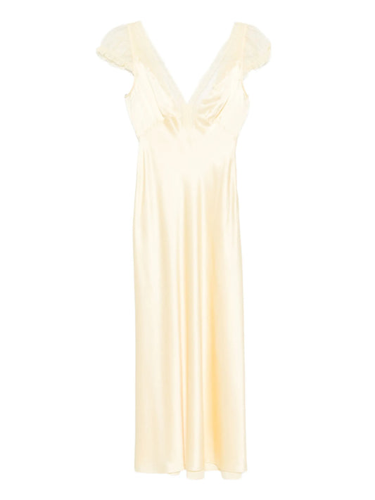 Corelia v-neck midi dress