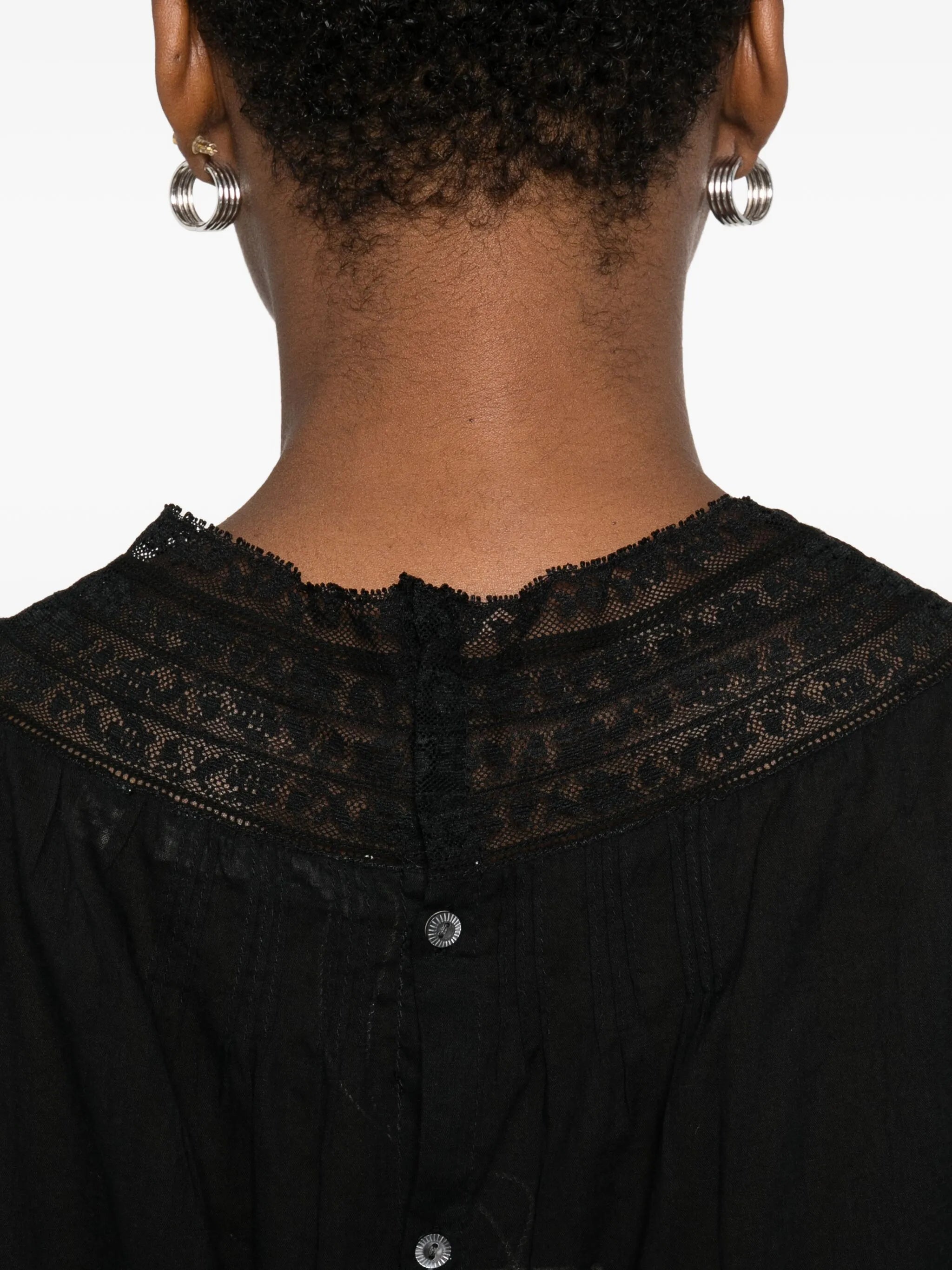 Lilibet lace-trimmed sleeveless top