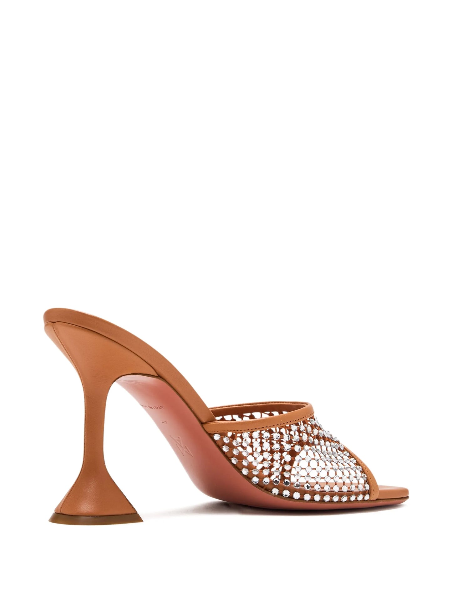 Lupita crystal net slippers