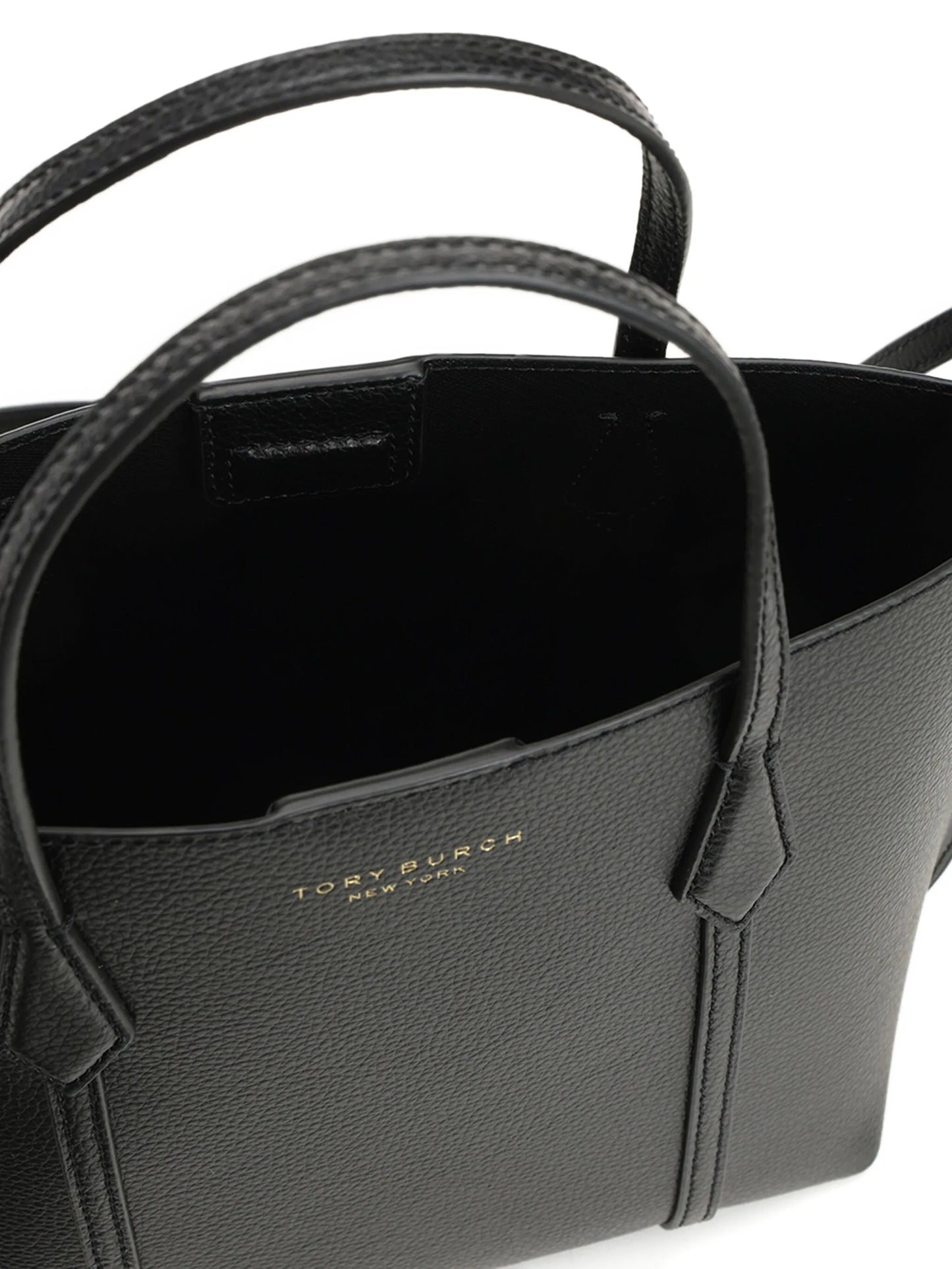 small Perry pebbled leather tote bag
