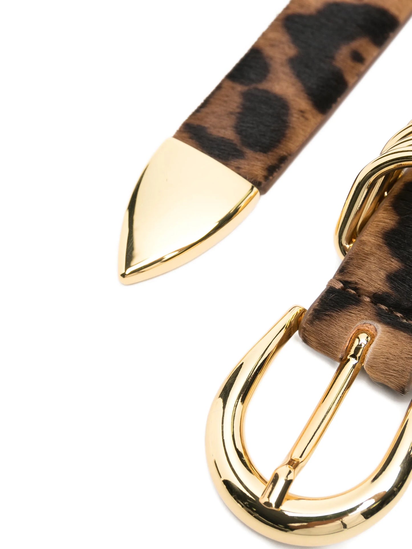 Hollyhock leather belt