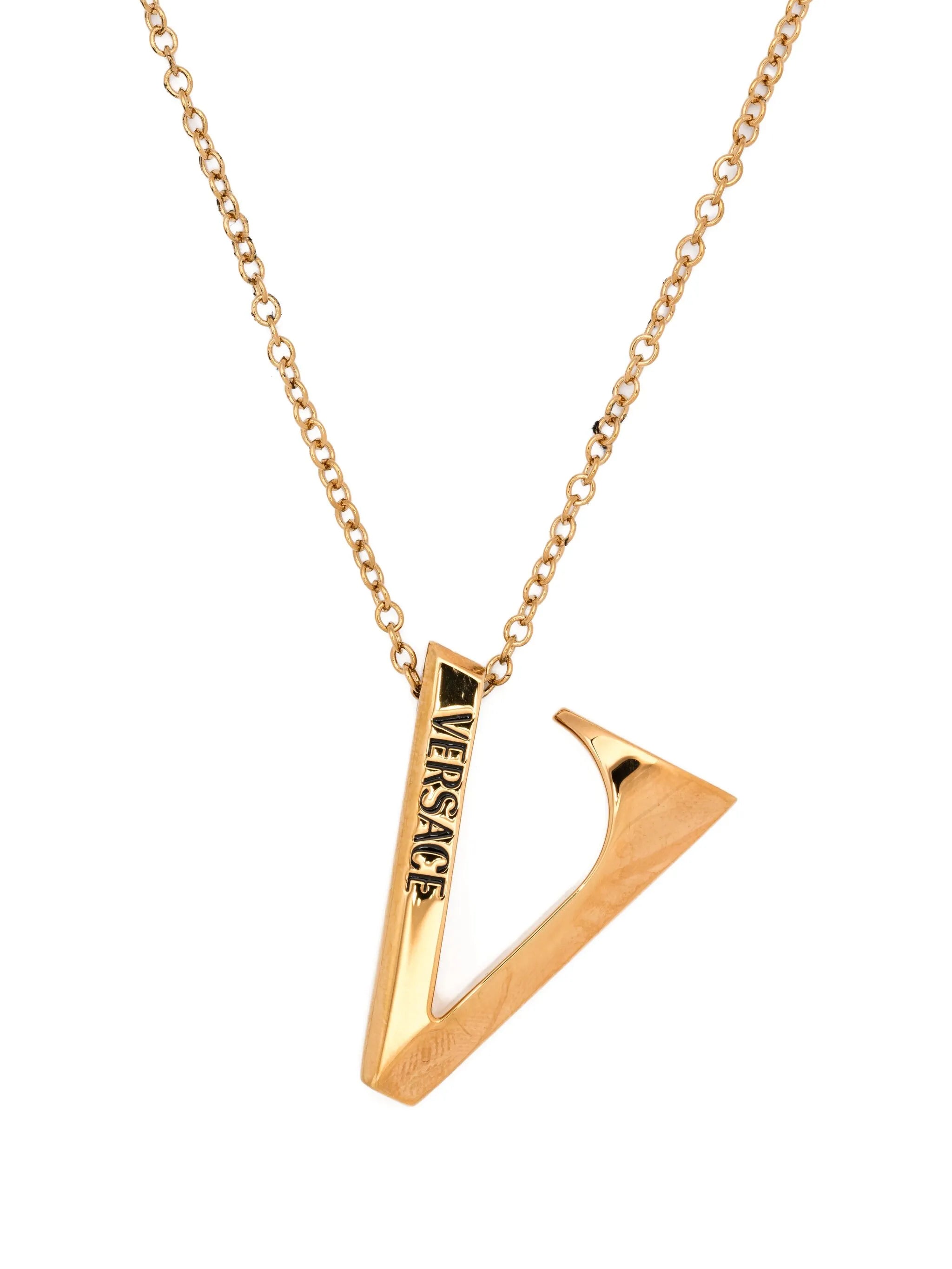 V-pendant necklace