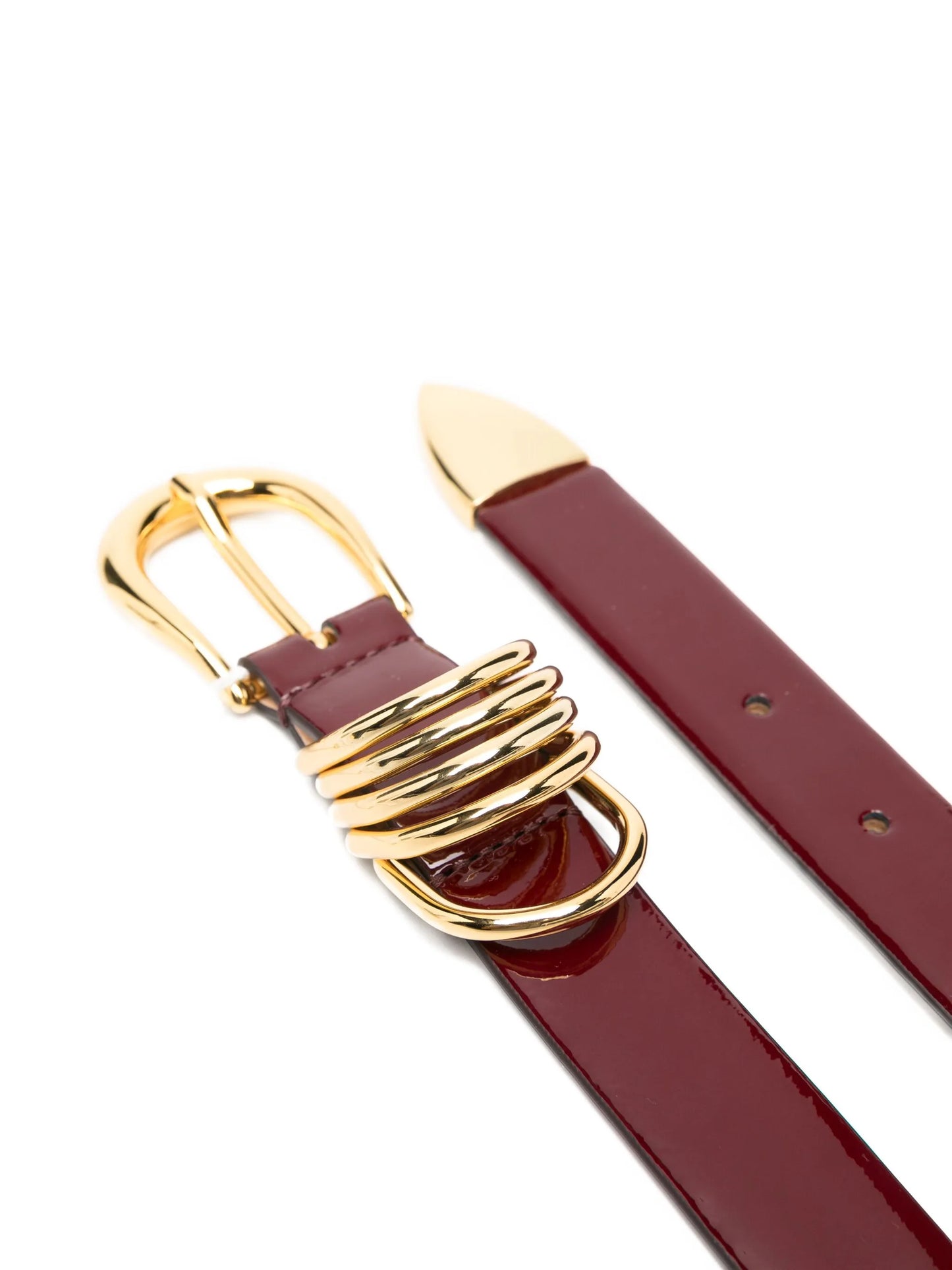 Hollyhock leather belt