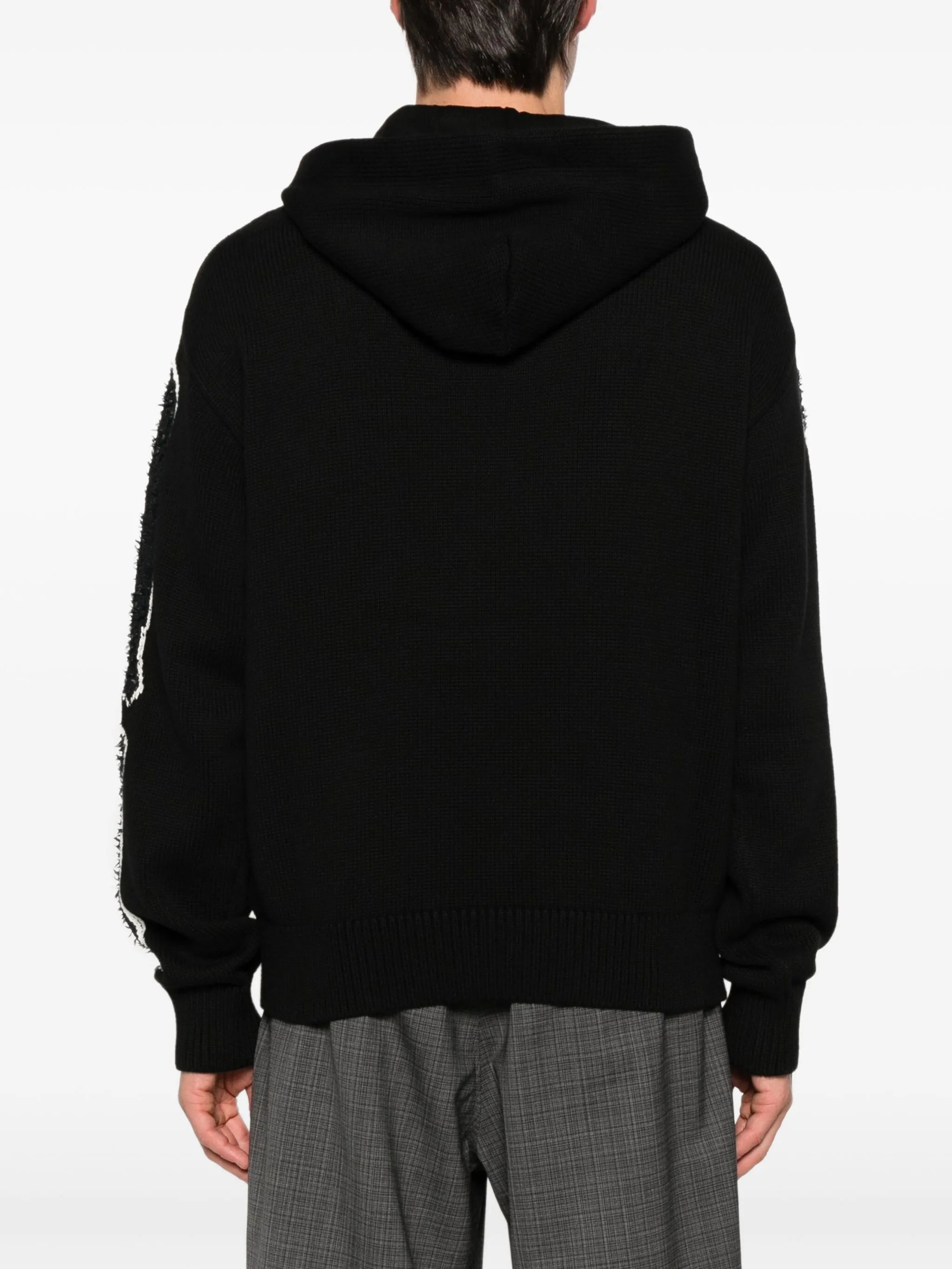 bone-print hoodie