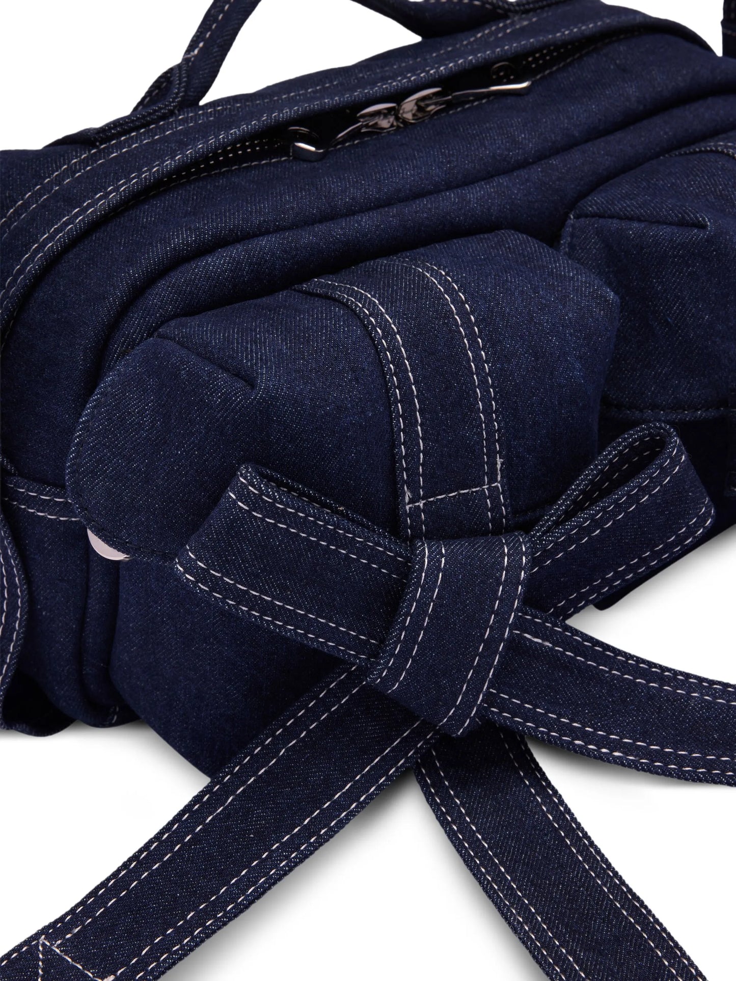embellished bow bag