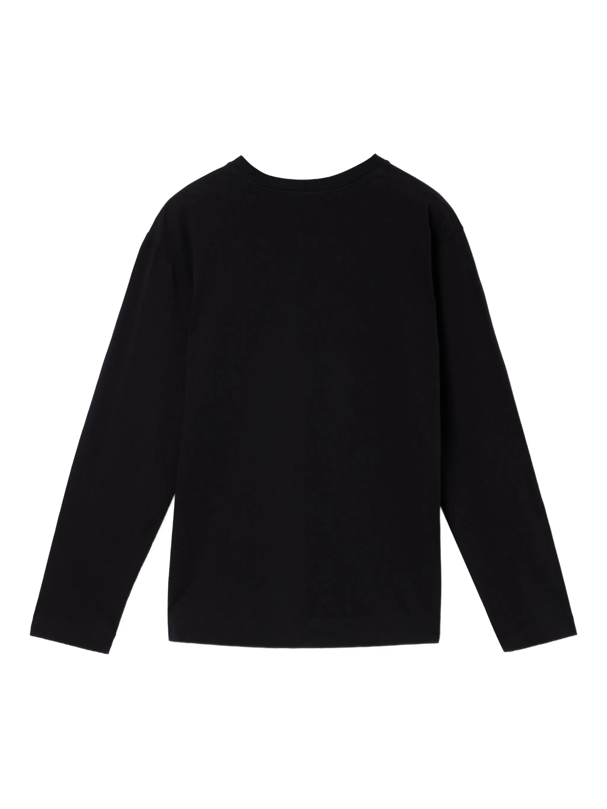 rose-print long-sleeve T-shirt